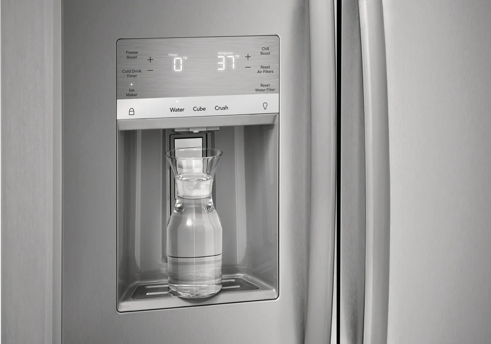 Frigidaire Gallery 36.35" 25.6 Cu. Ft. Smudge-Proof® Stainless Steel Side-by-Side Refrigerator - GRSS2652AF - Image 4