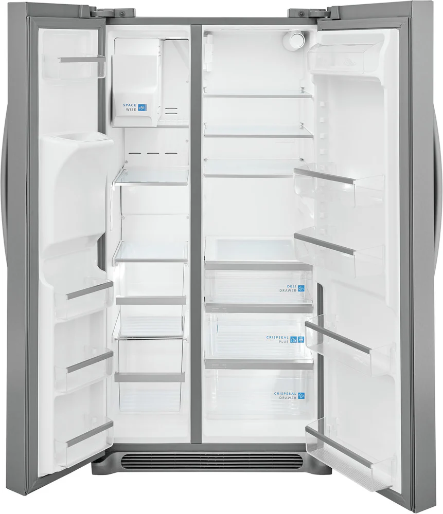 Frigidaire Gallery 36.35" 25.6 Cu. Ft. Smudge-Proof® Stainless Steel Side-by-Side Refrigerator - GRSS2652AF - Image 6