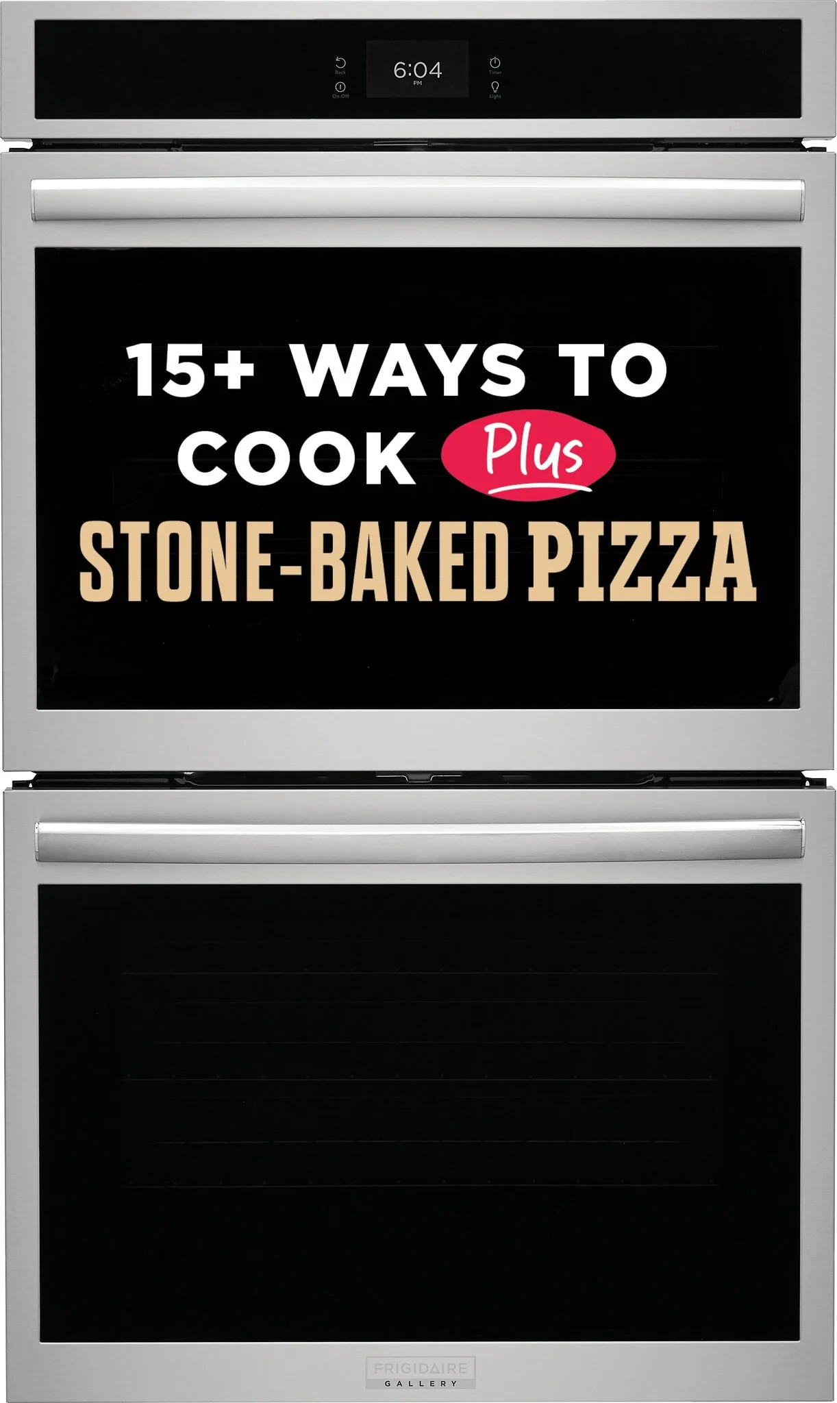 Frigidaire Gallery Stainless Steel 30" Double Electric Wall Oven with Stone-Baked Pizza (10.6 Cu. Ft.) - GCWD3070AF - Image 16