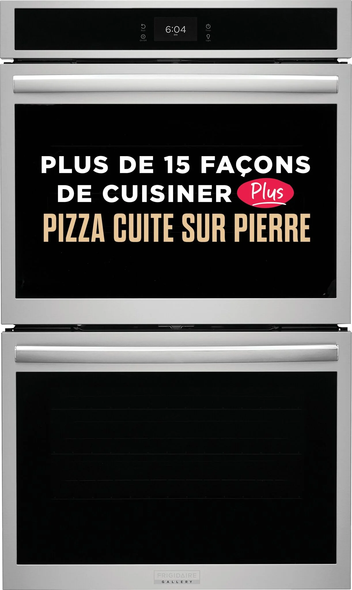 Frigidaire Gallery Stainless Steel 30" Double Electric Wall Oven with Stone-Baked Pizza (10.6 Cu. Ft.) - GCWD3070AF - Image 17
