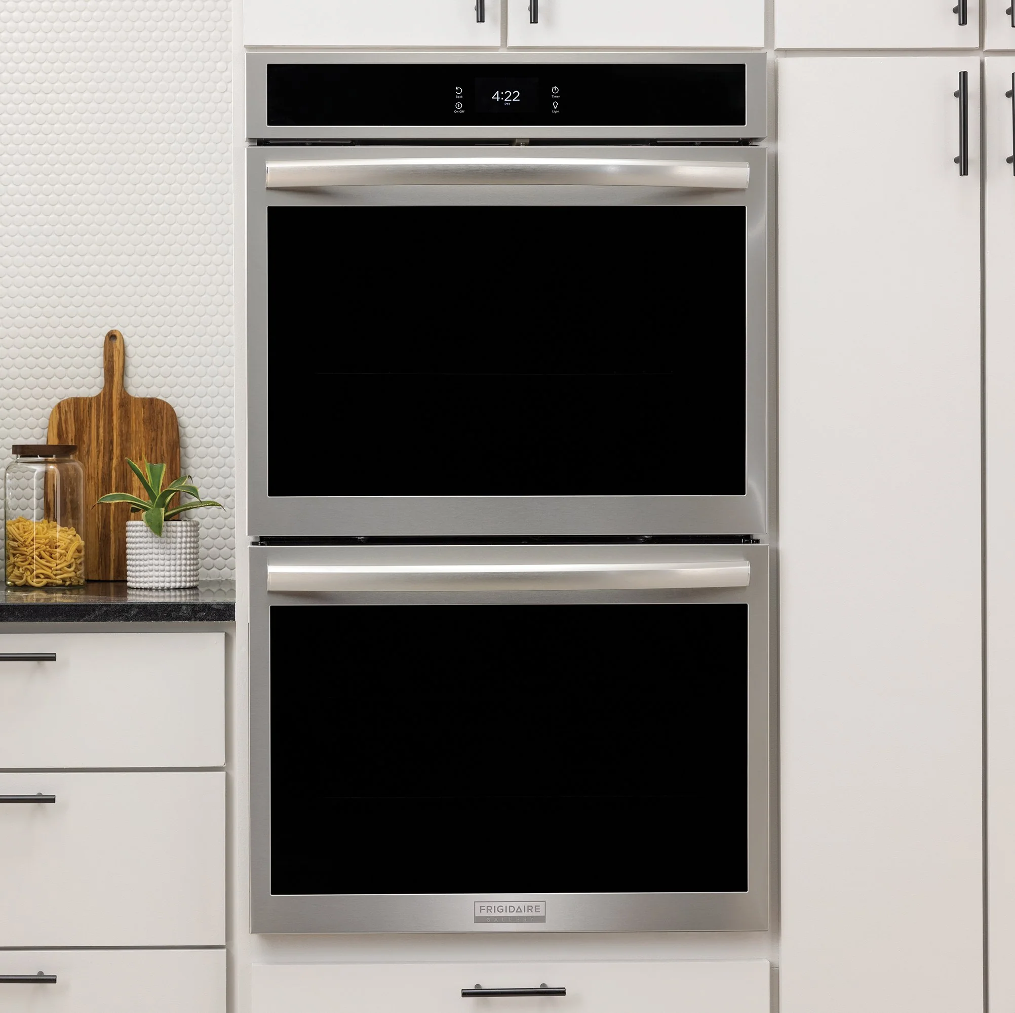 Frigidaire Gallery Stainless Steel 30" Double Electric Wall Oven with Stone-Baked Pizza (10.6 Cu. Ft.) - GCWD3070AF - Image 2
