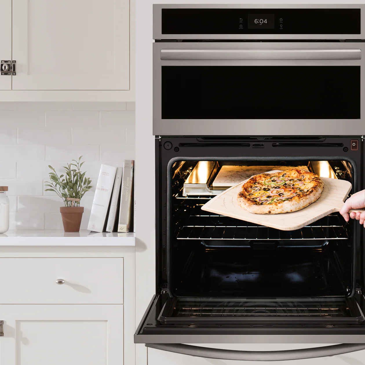 Frigidaire Gallery Stainless Steel 30" Electric Wall Oven and Microwave Combination with Stone-Baked Pizza (5.3 Cu. Ft.) - GCWM3070AF - Image 10