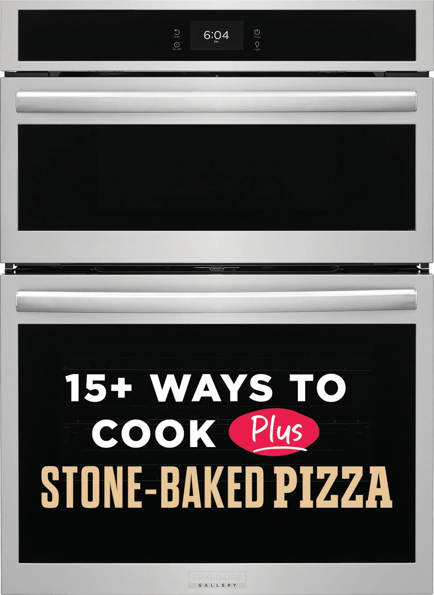 Frigidaire Gallery Stainless Steel 30" Electric Wall Oven and Microwave Combination with Stone-Baked Pizza (5.3 Cu. Ft.) - GCWM3070AF - Image 16