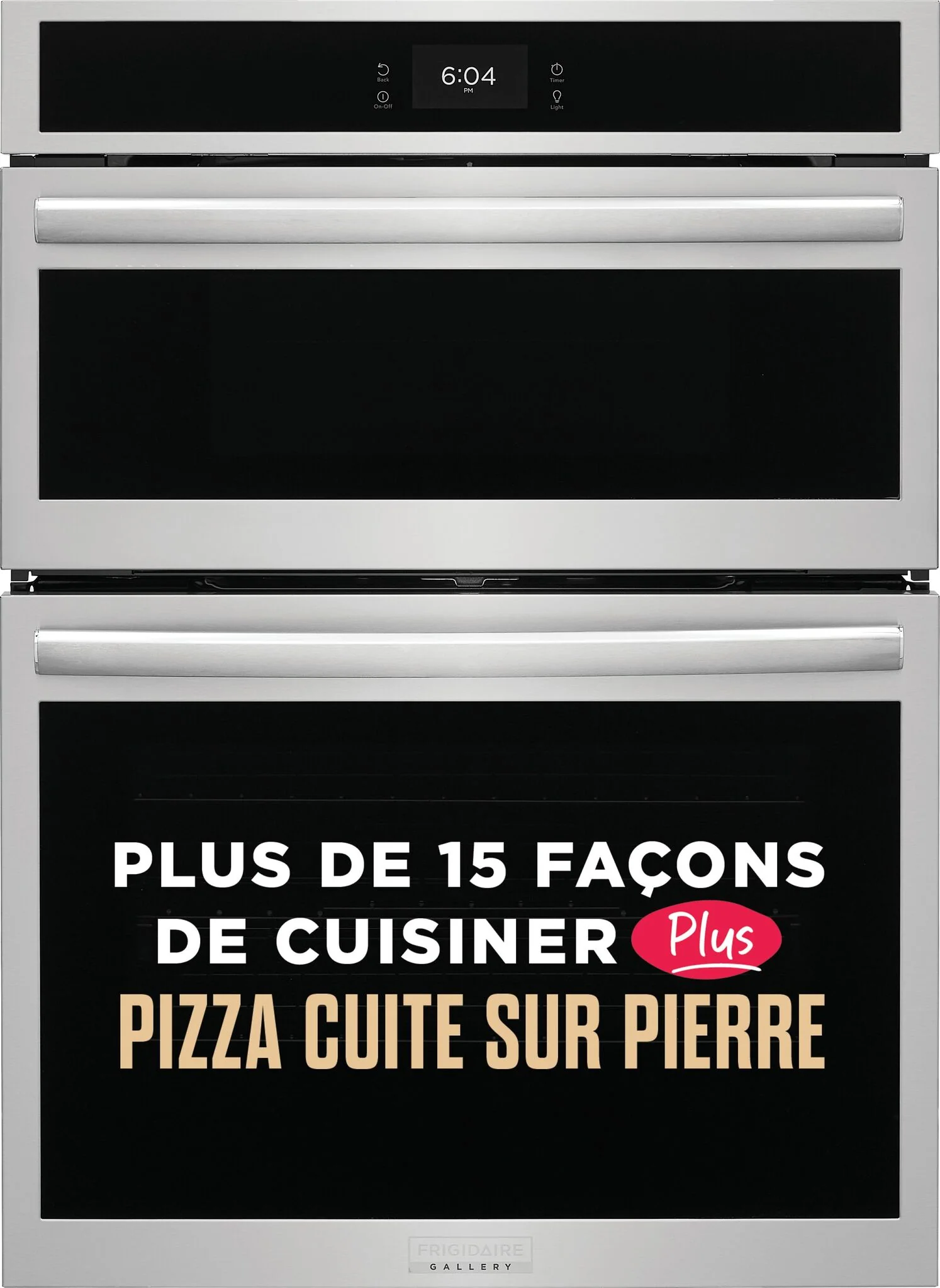 Frigidaire Gallery Stainless Steel 30" Electric Wall Oven and Microwave Combination with Stone-Baked Pizza (5.3 Cu. Ft.) - GCWM3070AF - Image 17