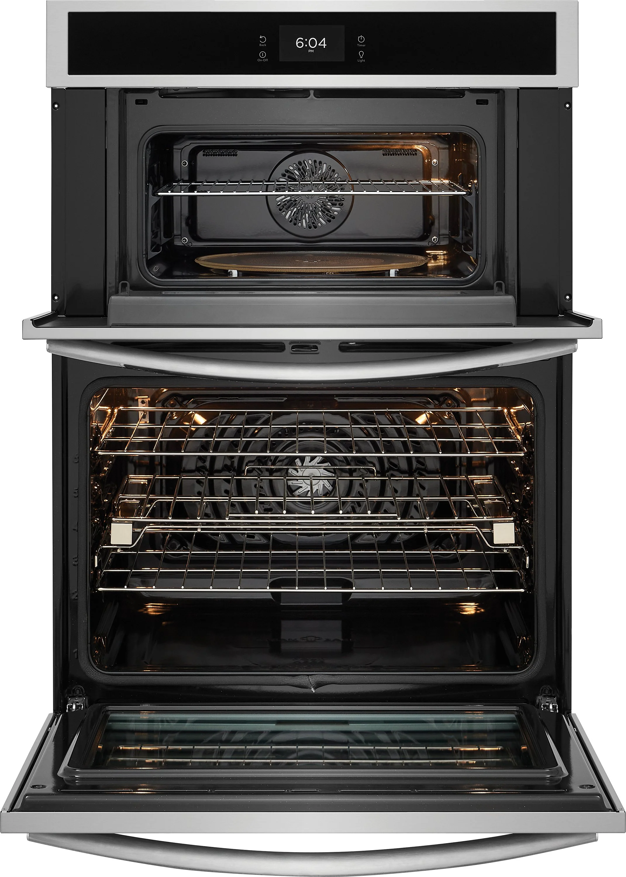 Frigidaire Gallery Stainless Steel 30" Electric Wall Oven and Microwave Combination with Stone-Baked Pizza (5.3 Cu. Ft.) - GCWM3070AF - Image 3