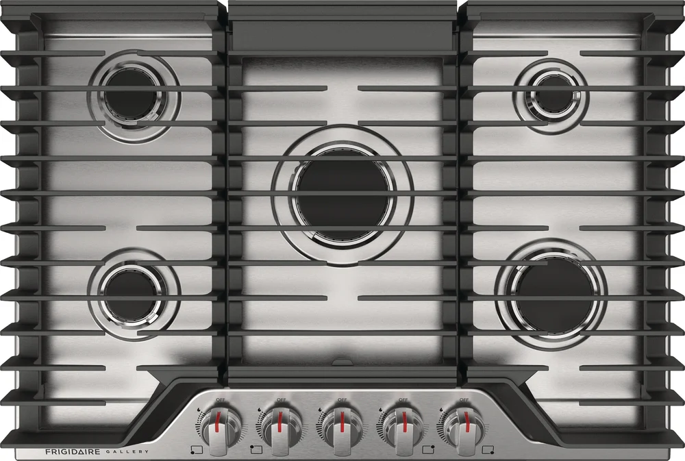 Frigidaire Gallery Stainless Steel 30" Gas Cooktop - GCCG3048AS - Image 8
