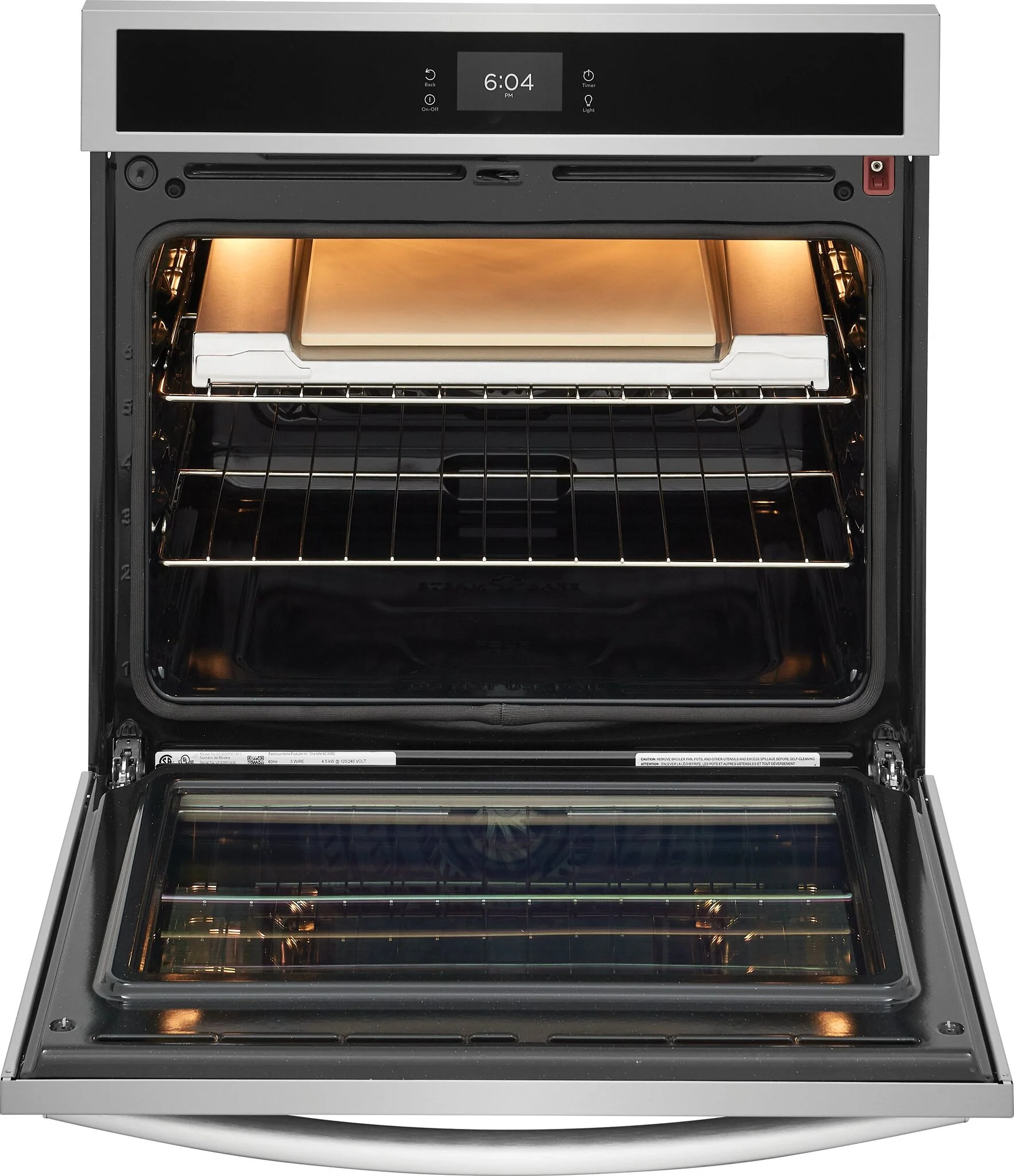 Frigidaire Gallery Stainless Steel 30" Single Electric Wall Oven with Stone-Baked Pizza (5.3 Cu. Ft.) - GCWS3070AF - Image 6