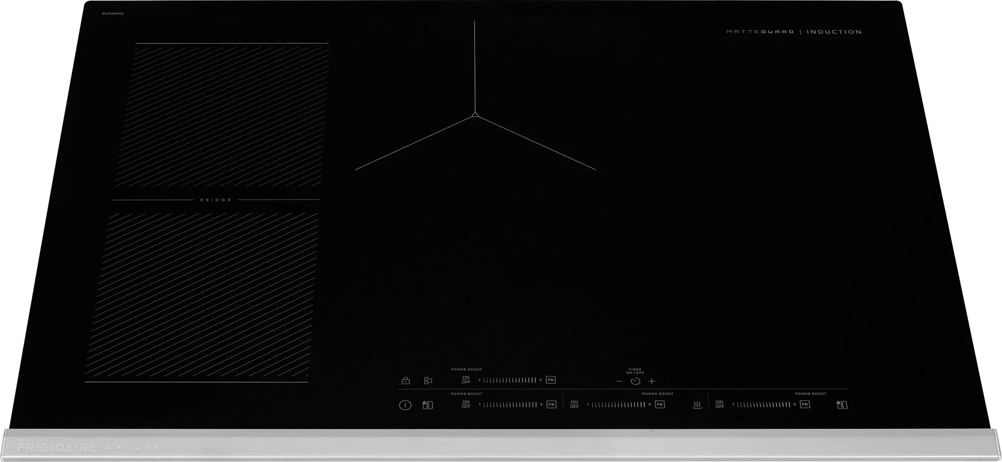 Frigidaire Gallery Stainless Steel 36" Induction Cooktop - GCCI3670BM - Image 3