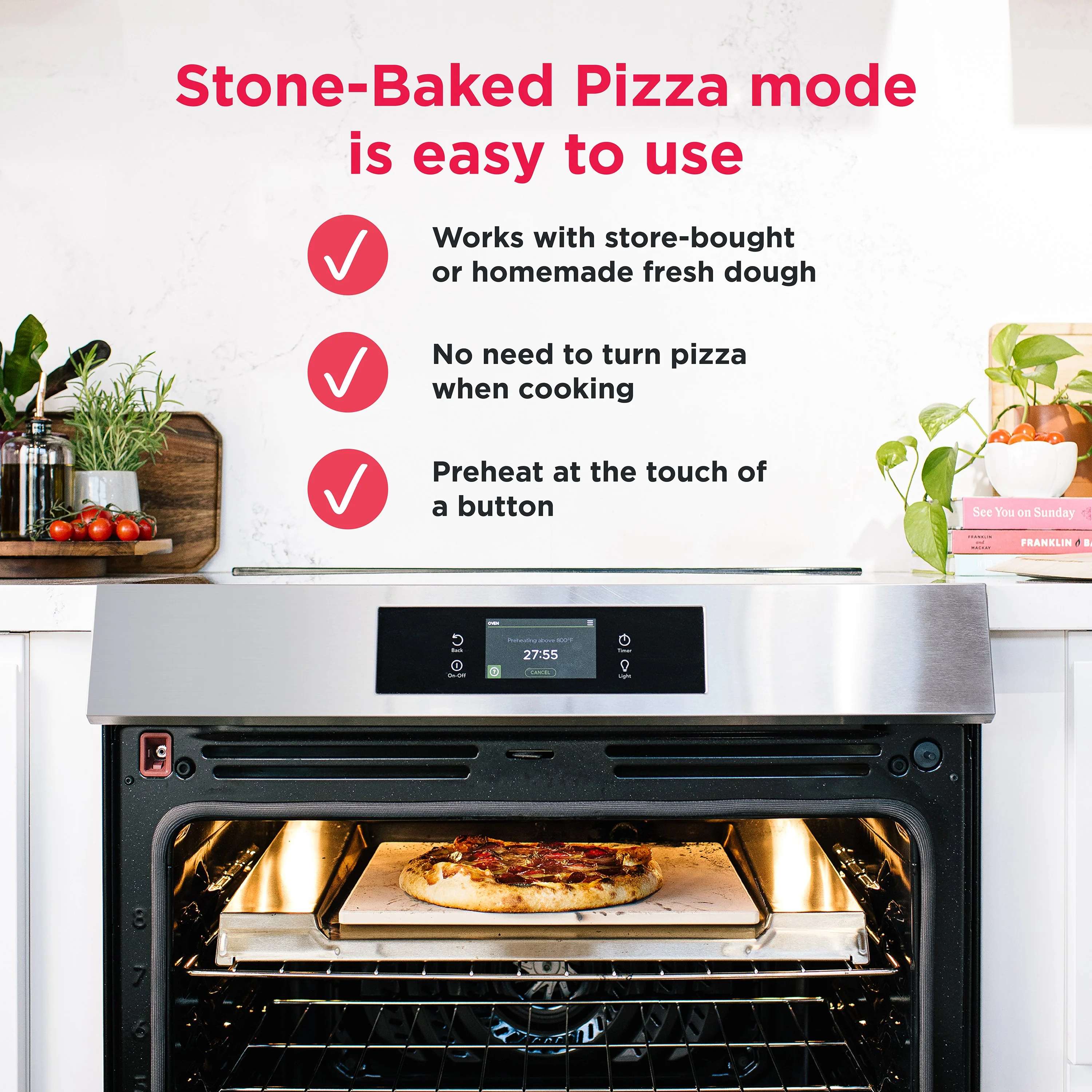 Frigidaire Gallery Stainless Steel Freestanding Electric Range with Stone-Baked Pizza (6.2 Cu. Ft.) - GCFE307CBF - Image 12