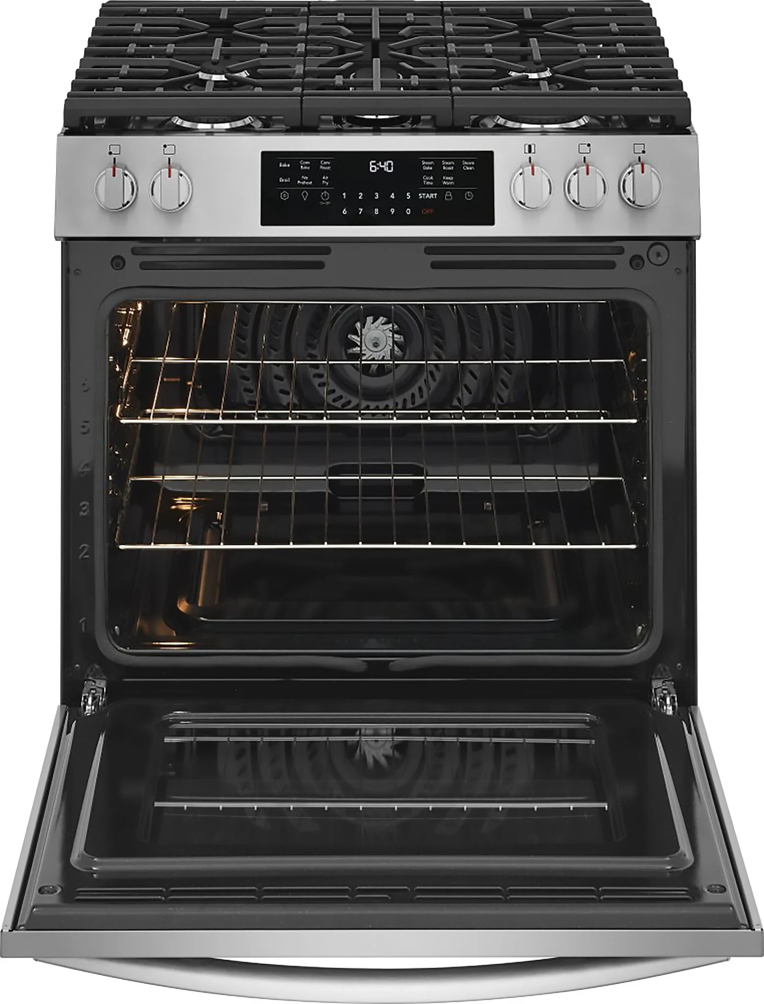 Frigidaire Gallery Stainless Steel Freestanding Gas Range (6 Cu. Ft.) - GCFG3059BF - Image 2