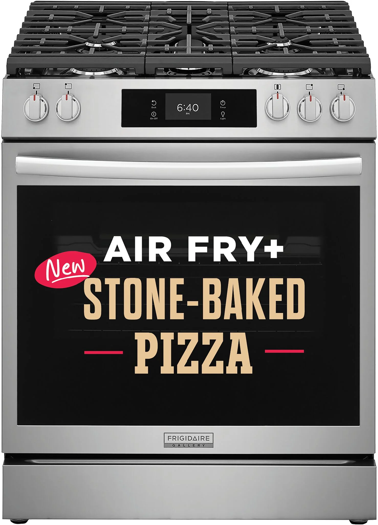 Frigidaire Gallery Stainless Steel Freestanding Gas Range with Stone-Baked Pizza (6.2 Cu. Ft.) - GCFG3070BF - Image 4
