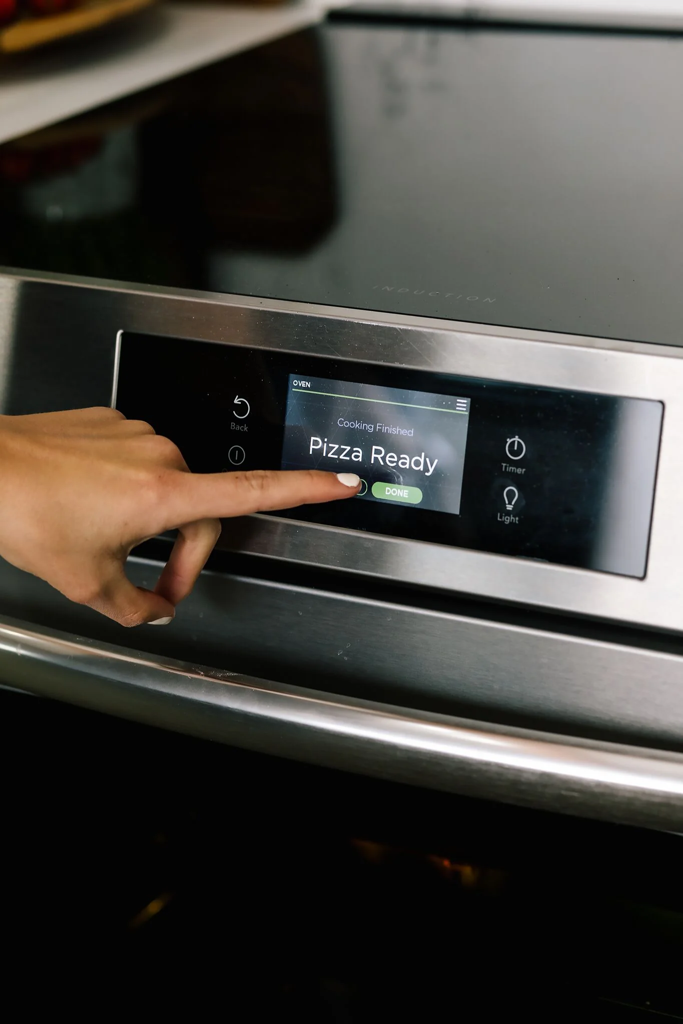 Frigidaire Gallery Stainless Steel Freestanding Induction Range with Stone-Baked Pizza (6.2 Cu. Ft.) - GCFI307CBF - Image 8