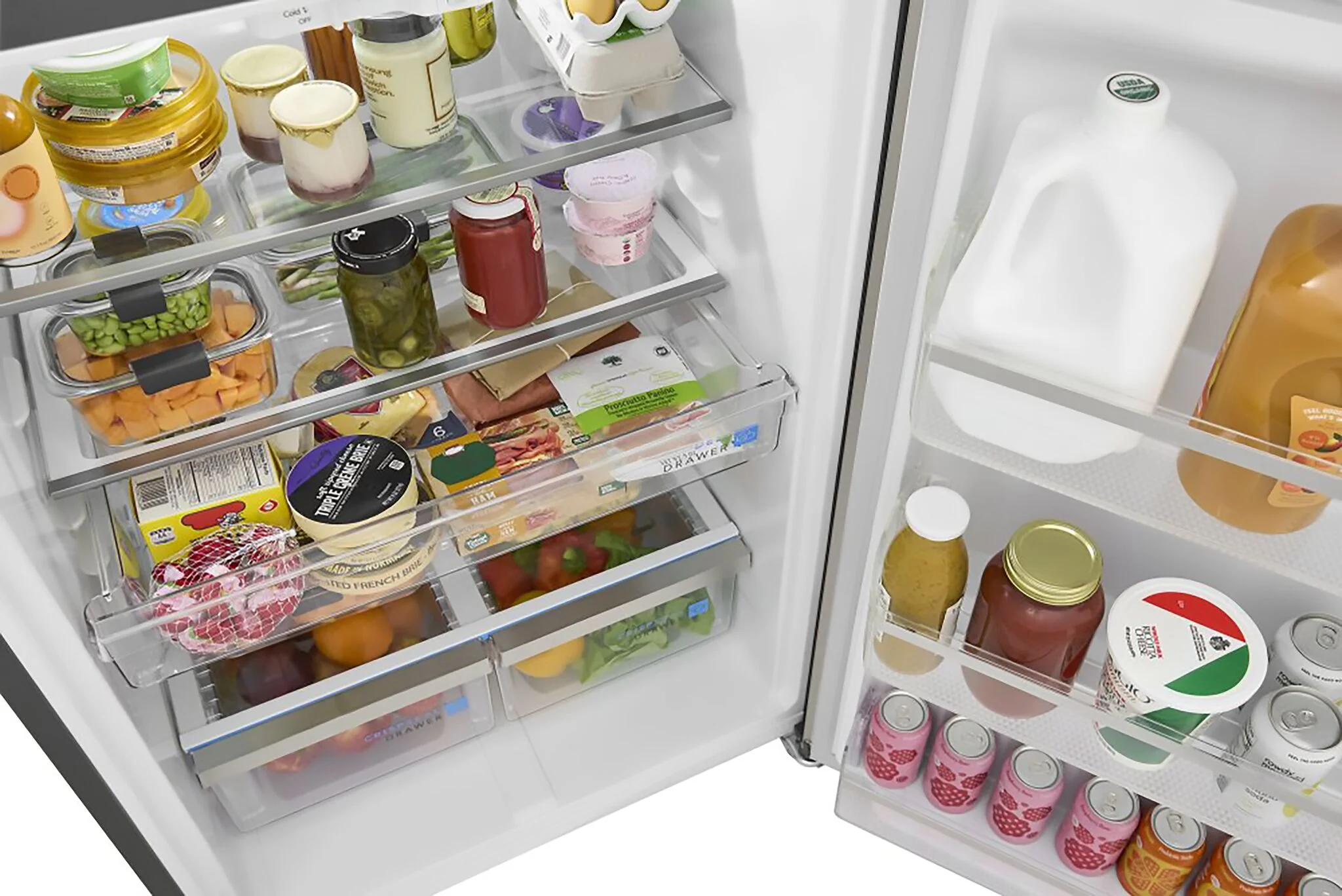 Frigidaire Gallery 30" 20 Cu. Ft. Stainless Steel Top-Freezer Refrigerator - GRTE2055AF - Image 7