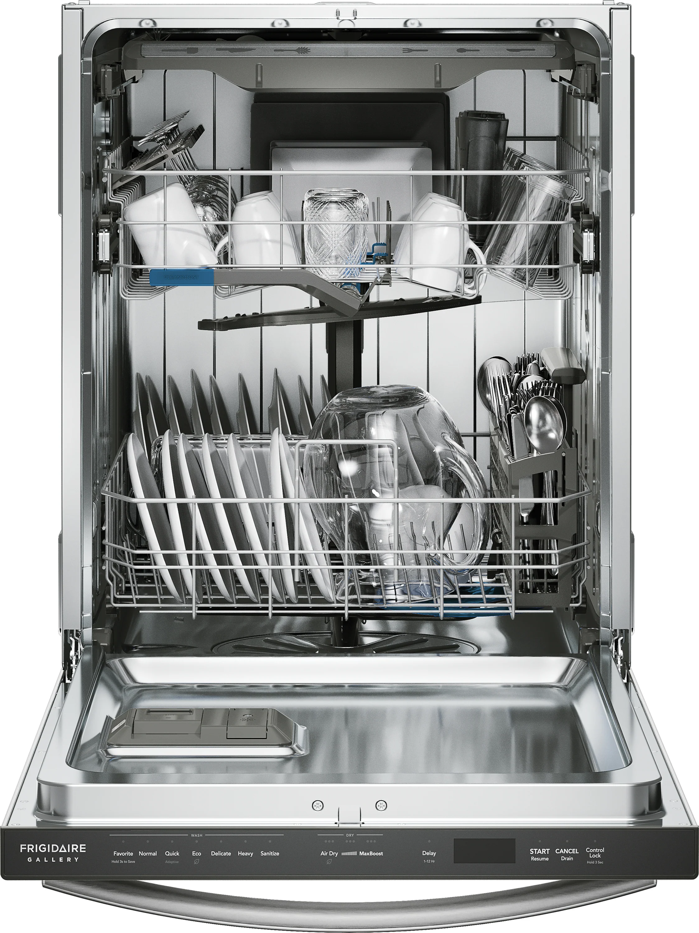 Frigidaire Gallery Stainless Steel Tub 24 "Built-In Dishwasher with CleanBoost® Technology - GDSH4735AF - Image 4