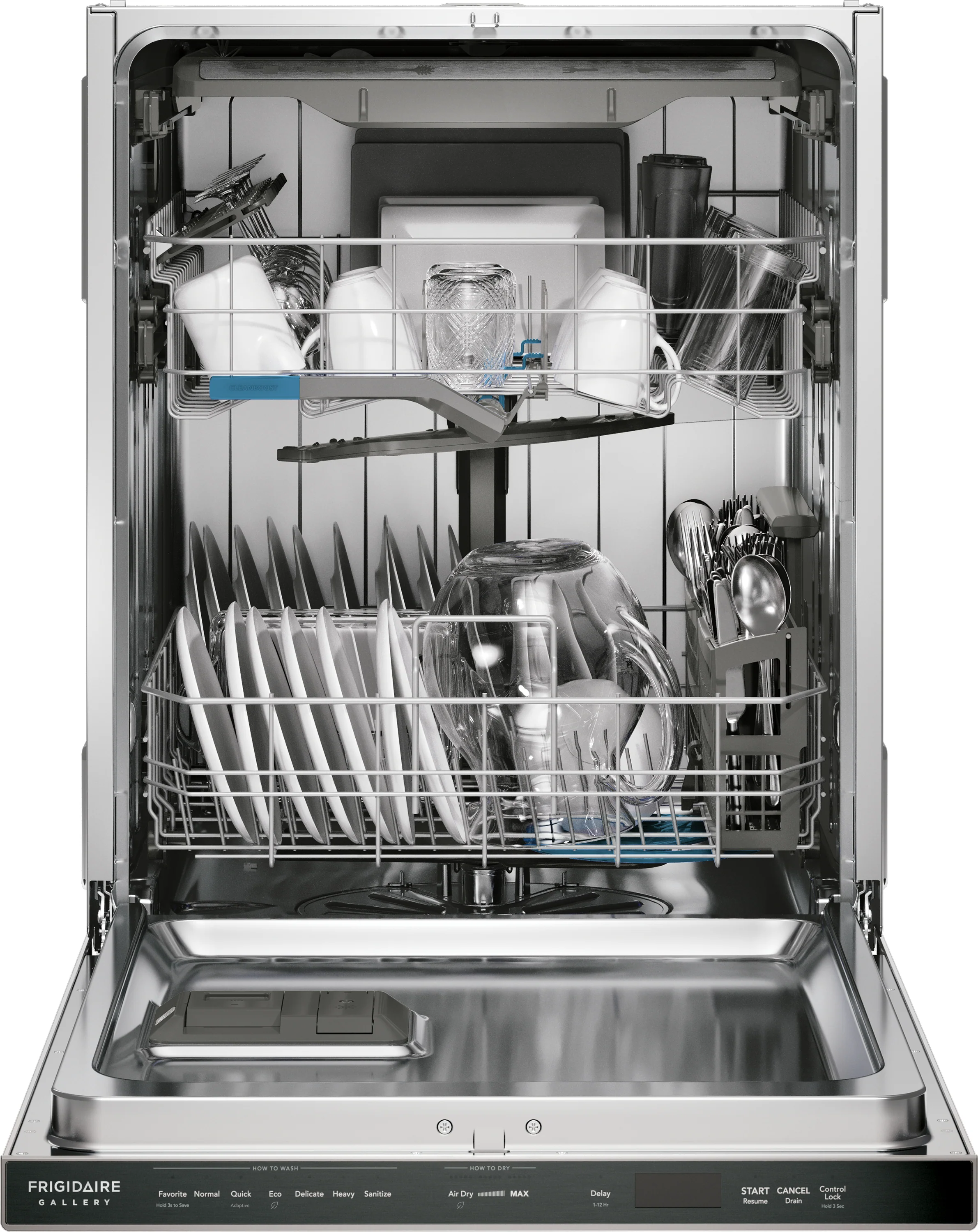 Frigidaire Gallery Stainless Steel Tub 24 "Built-In Dishwasher with CleanBoost® Technology - GDSP4735AF - Image 4
