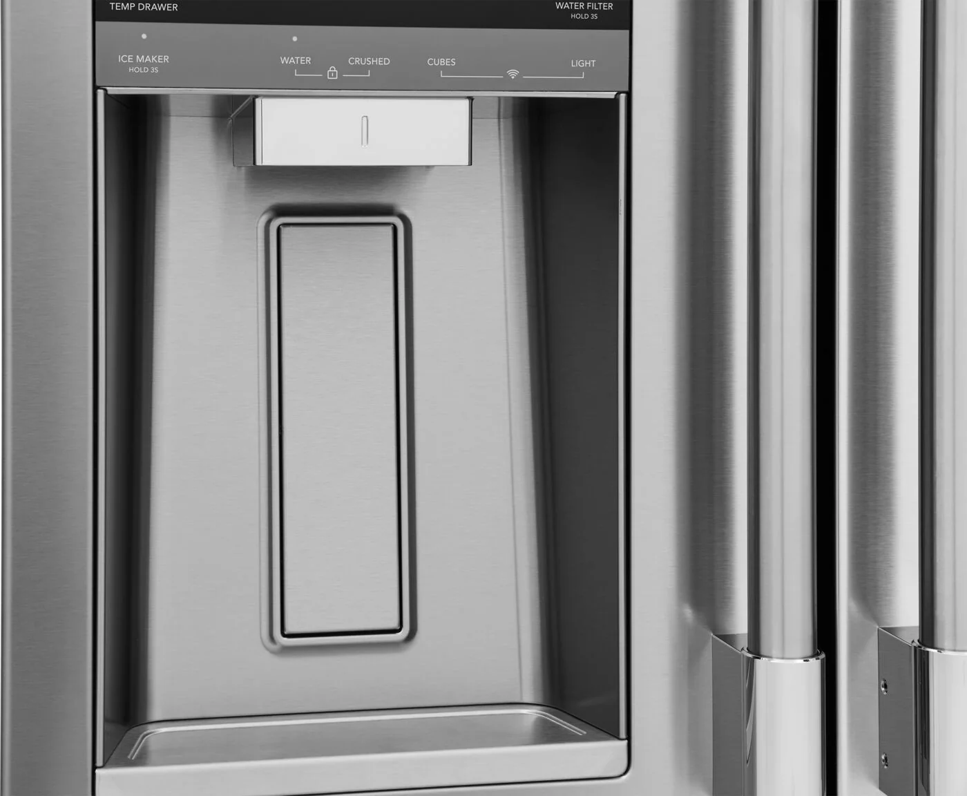 Frigidaire Professional 36" 21.4 Cu. Ft. Stainless Steel Counter-Depth 4-Door French Door Refrigerator - PRMC2290BF - Image 7