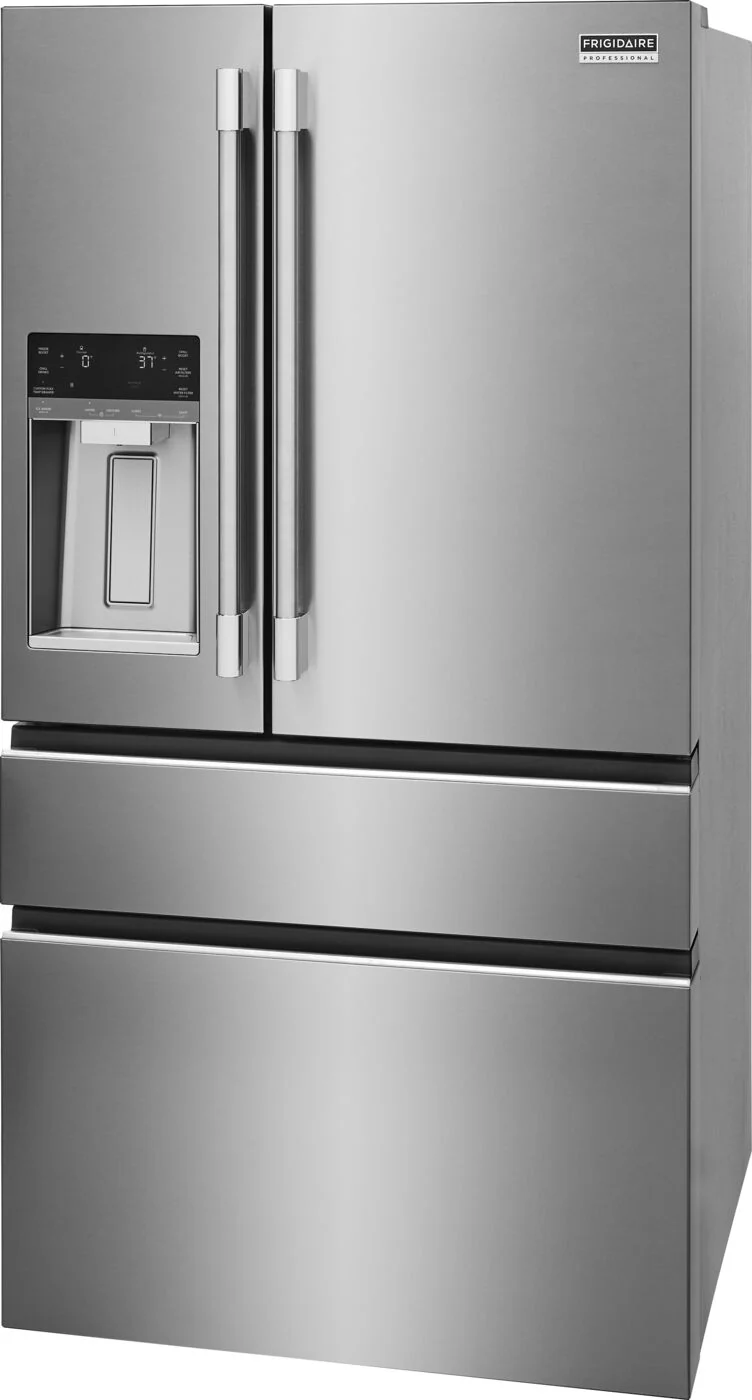 Frigidaire Professional 36" 26.0 Cu. Ft. Stainless Steel Standard-Depth 4-Door French Door Refrigerator - PRMS2790BF - Image 2