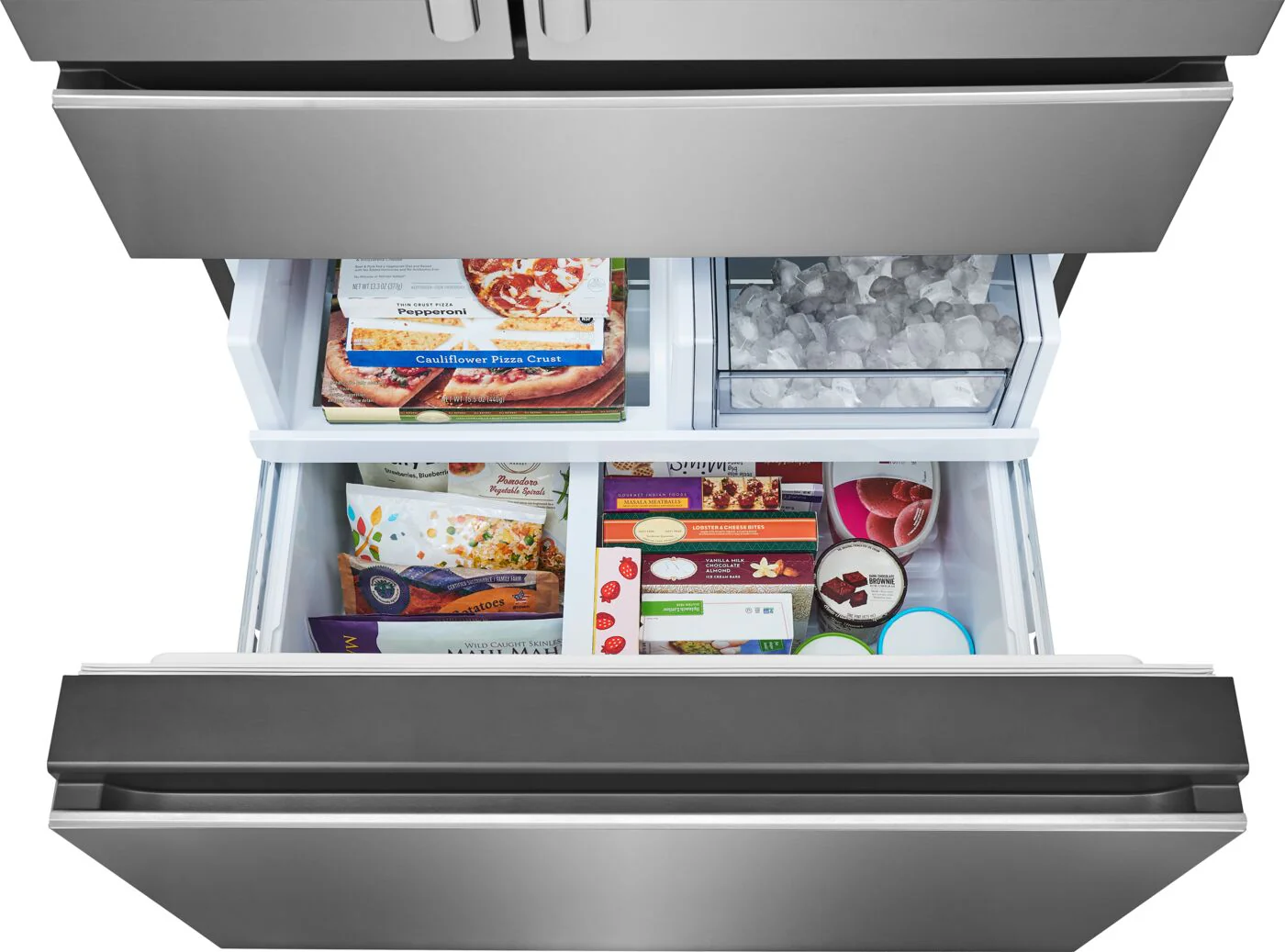Frigidaire Professional 36" 26.0 Cu. Ft. Stainless Steel Standard-Depth 4-Door French Door Refrigerator - PRMS2790BF - Image 6