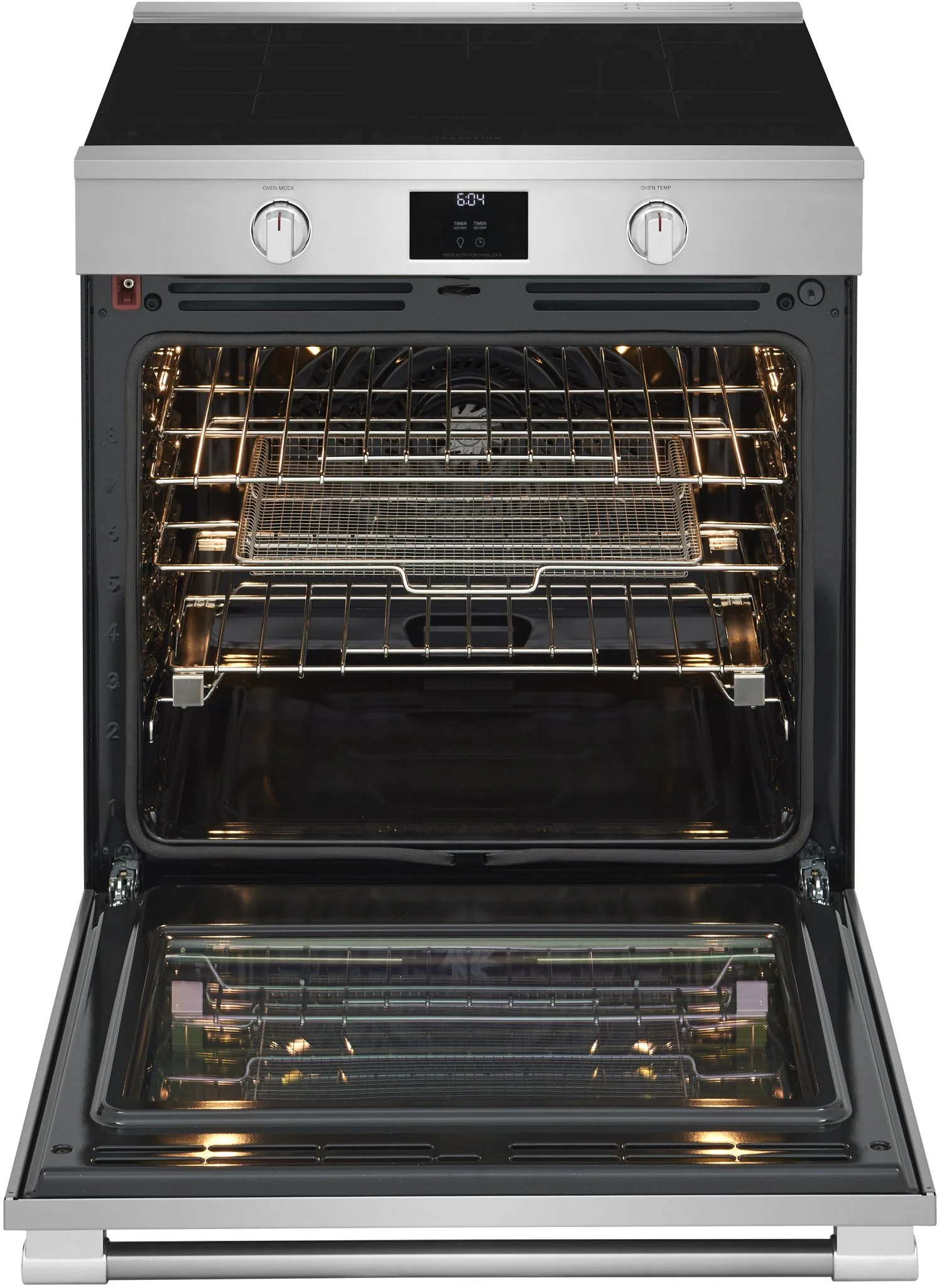 Frigidaire Professional Smudge-Proof® Stainless 30" Steel Induction Range with Total Convection (6.2 Cu. Ft) - PCFI308CAF - Image 3