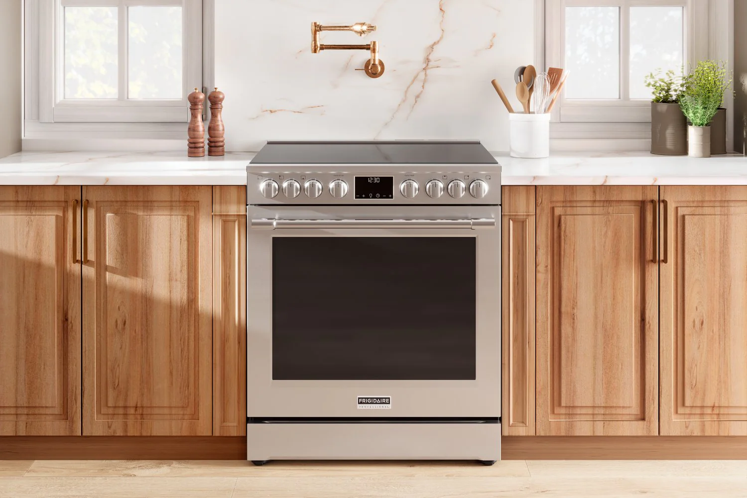 Frigidaire Professional Smudge-Proof® Stainless Steel 30" Electric Range with Total Convection (6.2 Cu. Ft.) - PCFE308CAF - Image 3