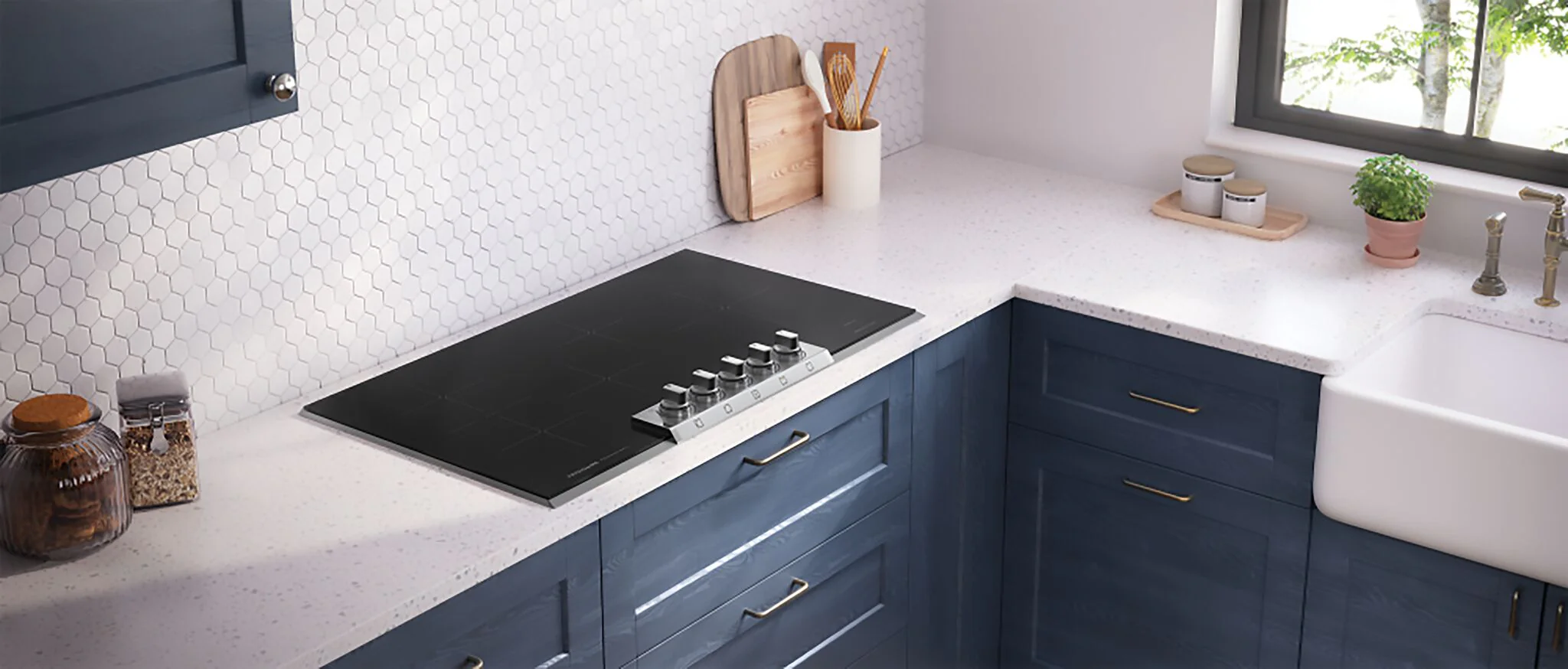 Frigidaire Professional Smudge Proof Stainless Steel 36" Induction Cooktop - PCCI3680AF - Image 2