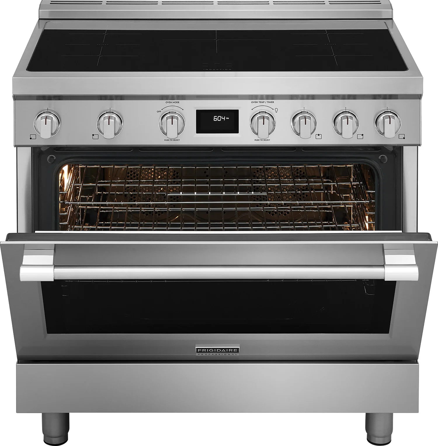 Frigidaire Professional Smudge-Proof Stainless Steel 36" Induction Freestanding Range (4.4 Cu. Ft) - PCFI3670AF - Image 6