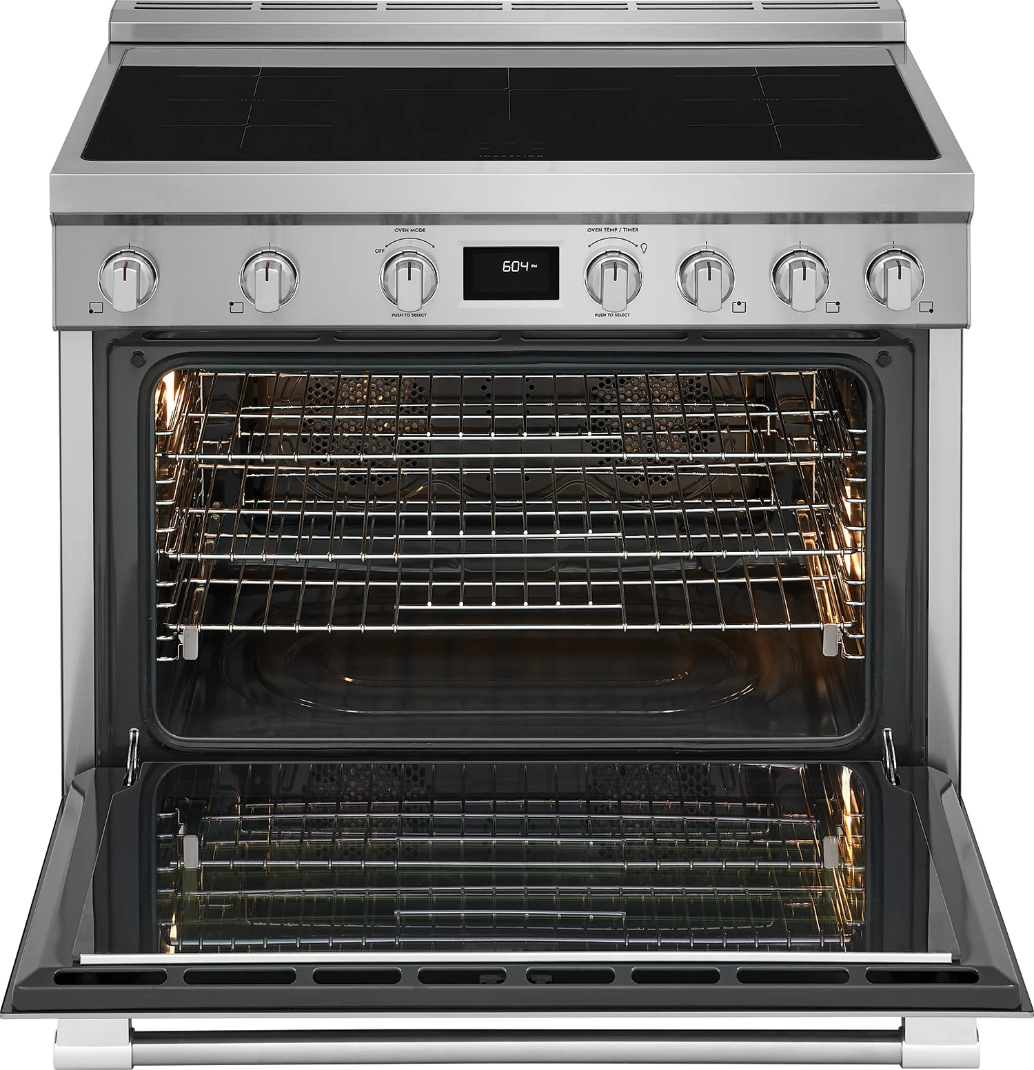 Frigidaire Professional Smudge-Proof Stainless Steel 36" Induction Freestanding Range (4.4 Cu. Ft) - PCFI3670AF - Image 7