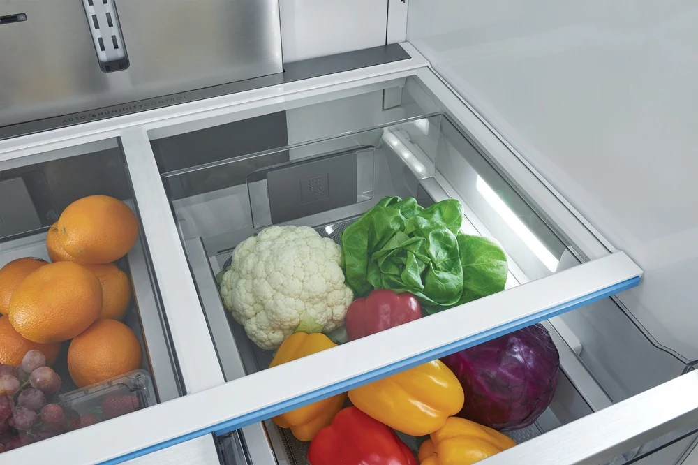 Frigidaire Professional 36" 23.3 Cu. Ft. Stainless Steel Counter-Depth French Door Refrigerator - PRFG2383AF - Image 7