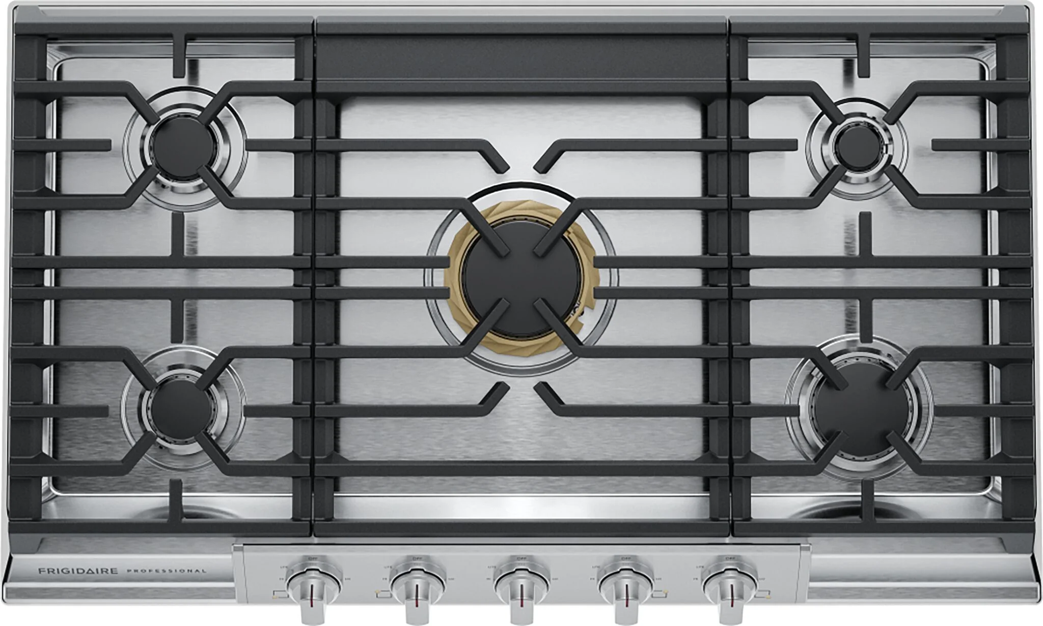 Frigidaire Professional Stainless Steel 36" Gas Cooktop - PCCG3680AS - Image 3