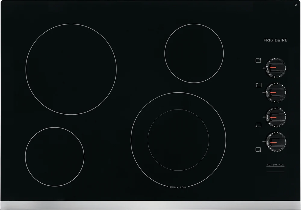 Frigidaire Stainless Electric Built-in Cooktop 30" - FFEC3025US - Image 2