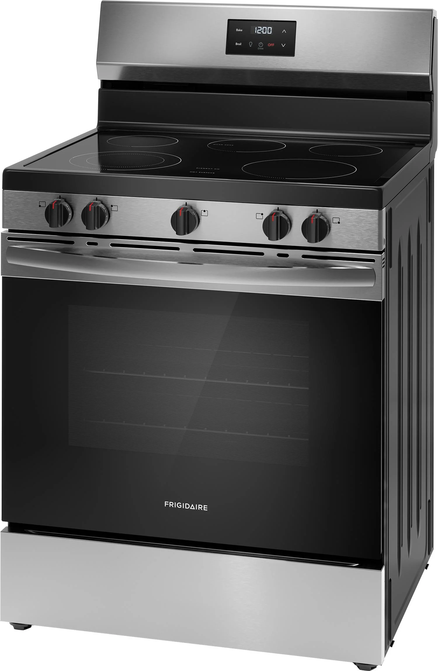 Frigidaire Stainless Steel 30" Electric Range (5.3 Cu. Ft) - FCRE305CBS - Image 2