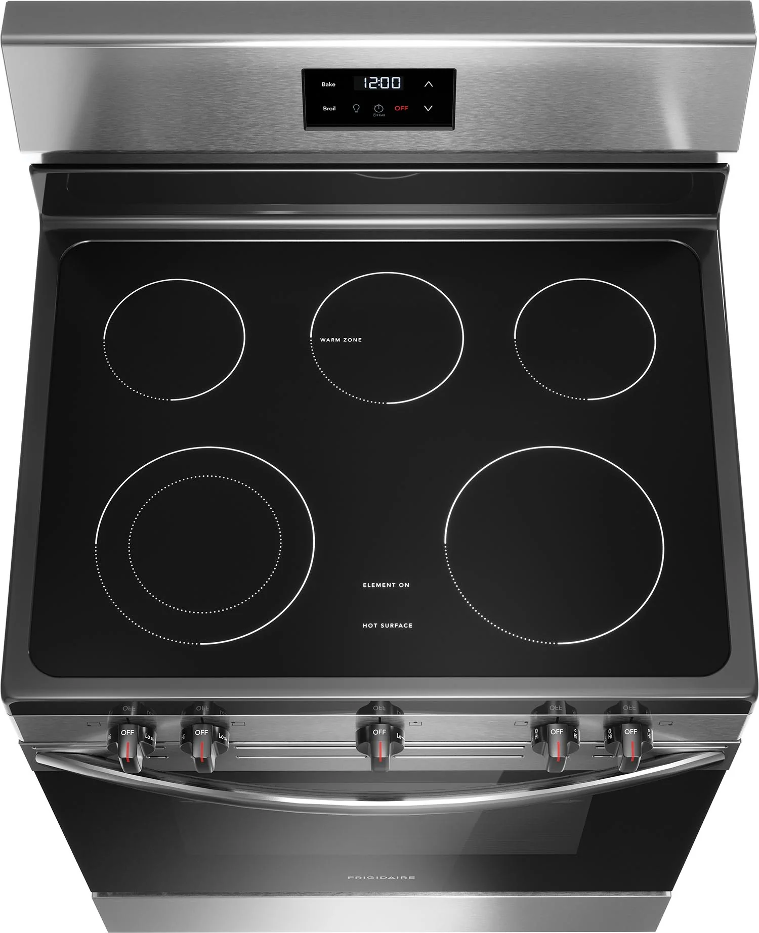 Frigidaire Stainless Steel 30" Electric Range (5.3 Cu. Ft) - FCRE305CBS - Image 5