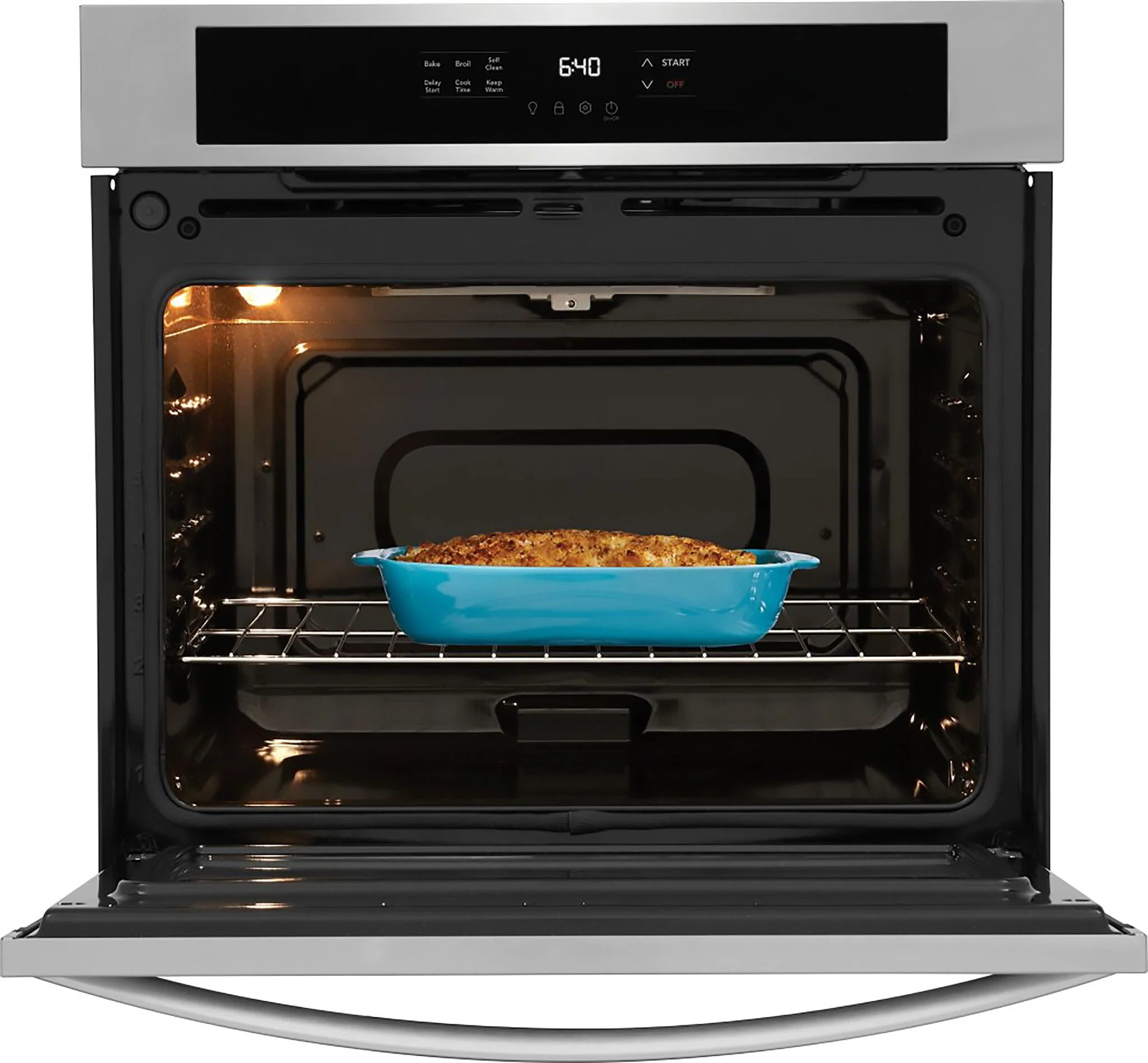 Frigidaire Stainless Steel 30" Electric Wall Oven (5.3 Cu. Ft.) - FCWS3025AS - Image 3
