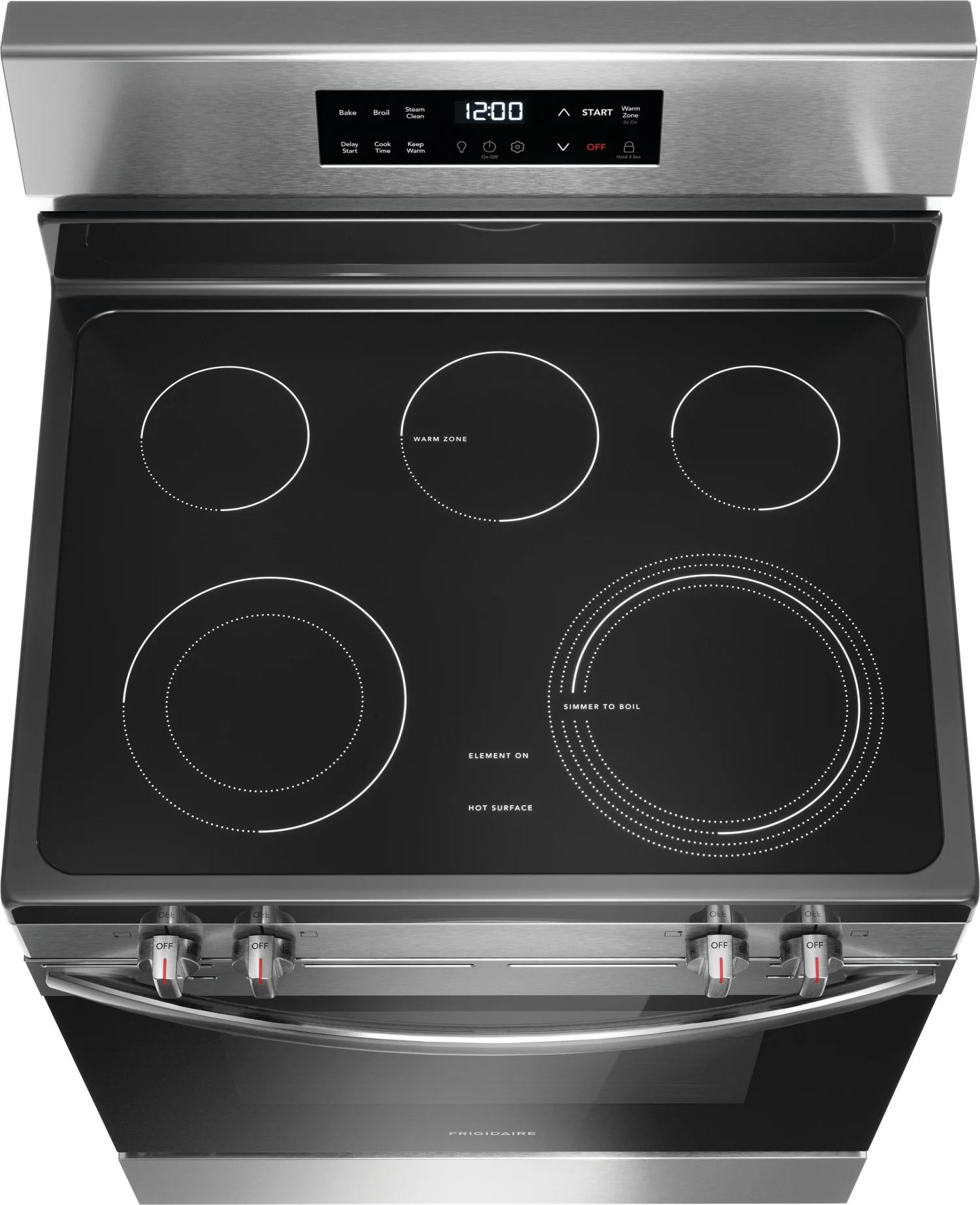 Frigidaire Stainless Steel 30" Freestanding Electric Range with EvenTemp™ (5.3 Cu.Ft) - FCRE306CAS - Image 5