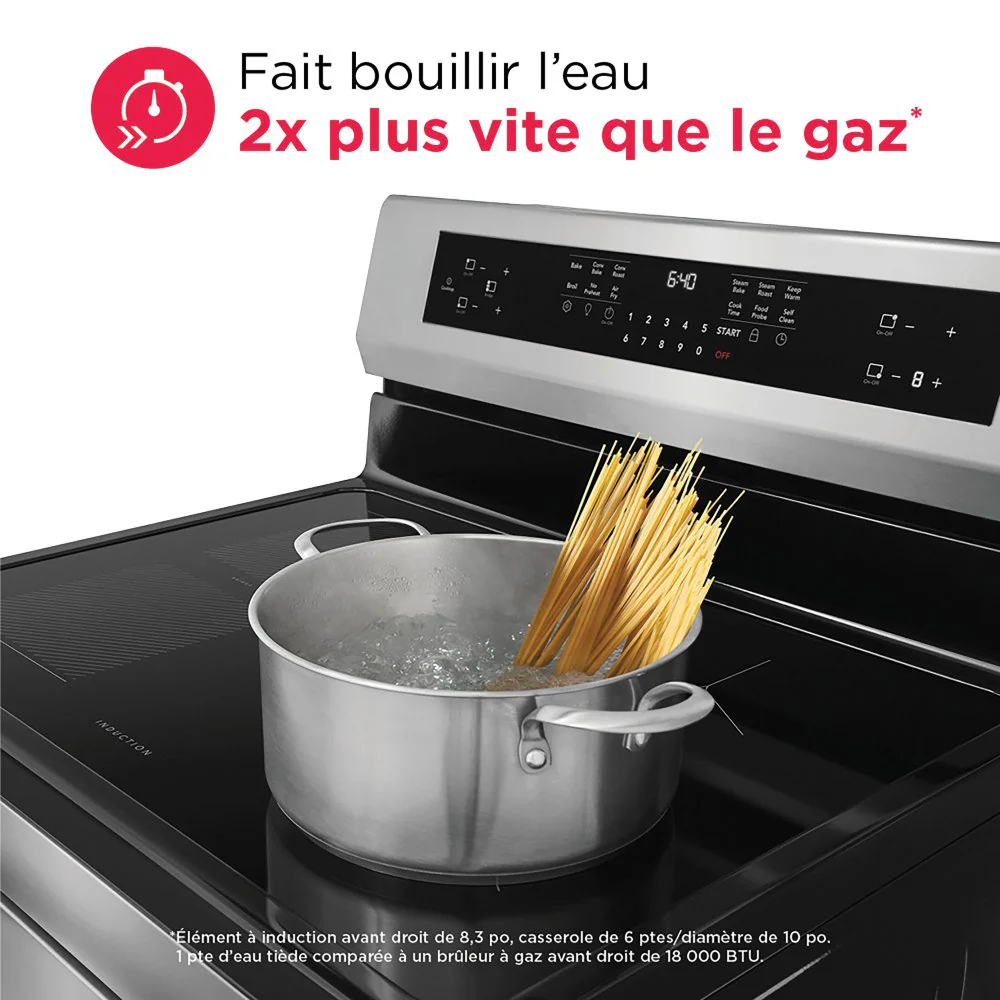 Frigidaire Stainless Steel 30" Freestanding Induction Range with Air Fry (5.3 Cu. Ft.) - GCRI306CBF - Image 15