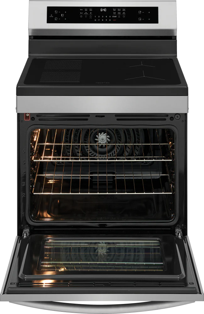 Frigidaire Stainless Steel 30" Freestanding Induction Range with Air Fry (5.3 Cu. Ft.) - GCRI306CBF - Image 3