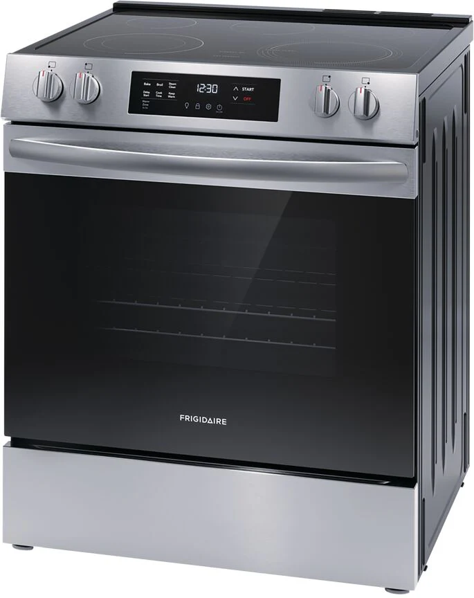 Frigidaire Stainless Steel 30" Front Control Electric Range (5.3 Cu.Ft) - FCFE306CAS - Image 2
