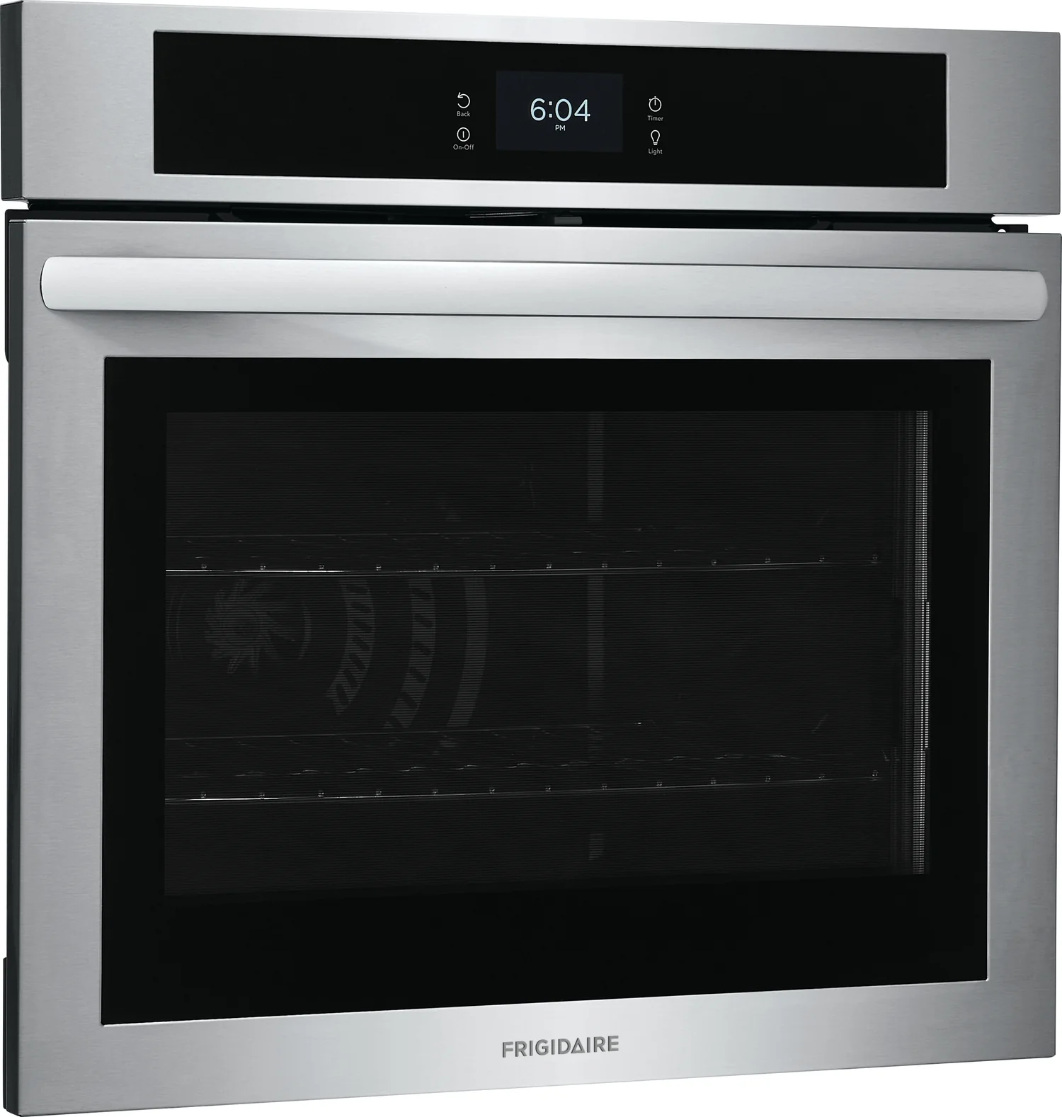Frigidaire Stainless Steel 30" Single Wall Oven with Fan Convection (5.3 Cu. Ft) - FCWS3027AS - Image 2