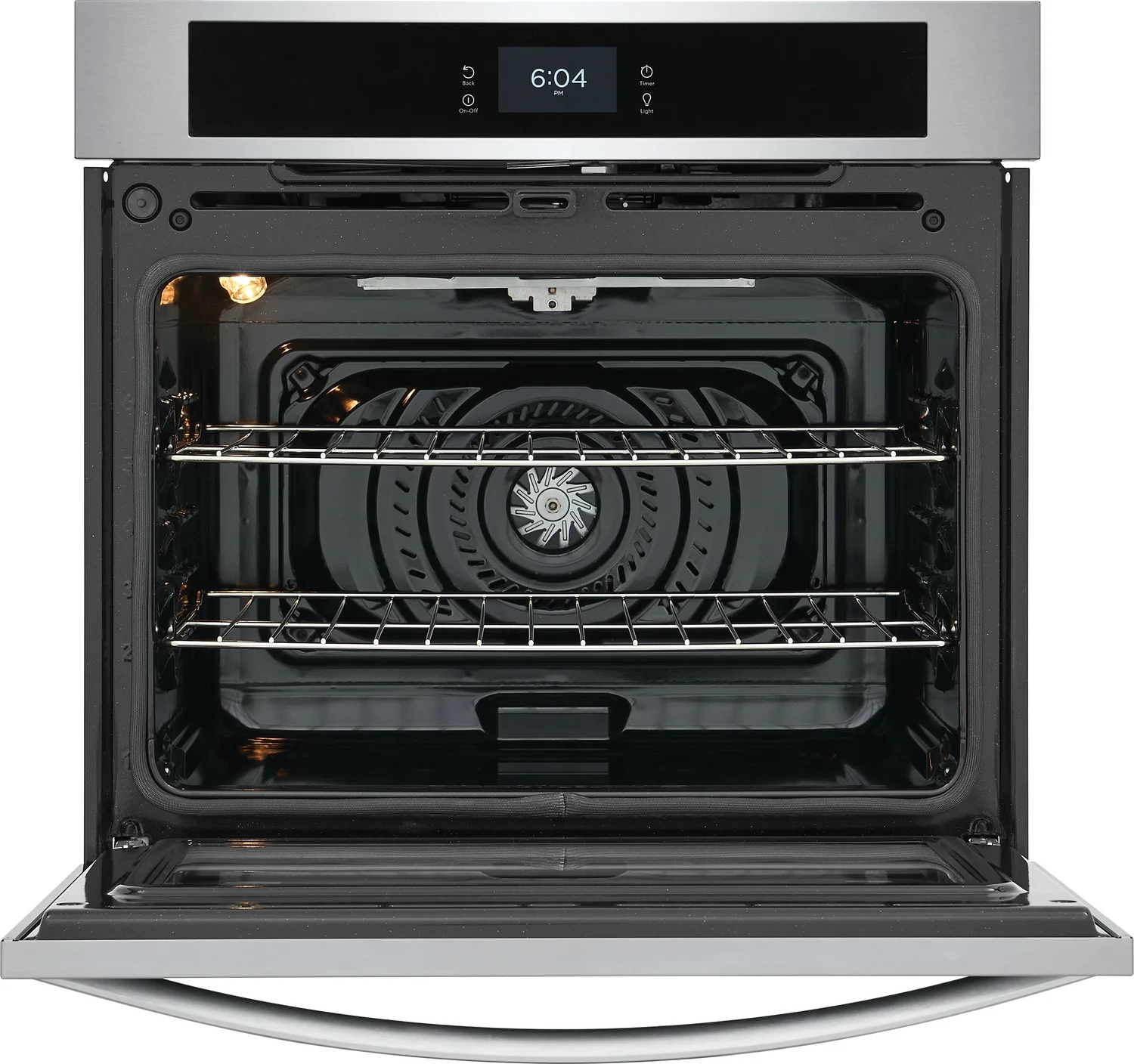 Frigidaire Stainless Steel 30" Single Wall Oven with Fan Convection (5.3 Cu. Ft) - FCWS3027AS - Image 4
