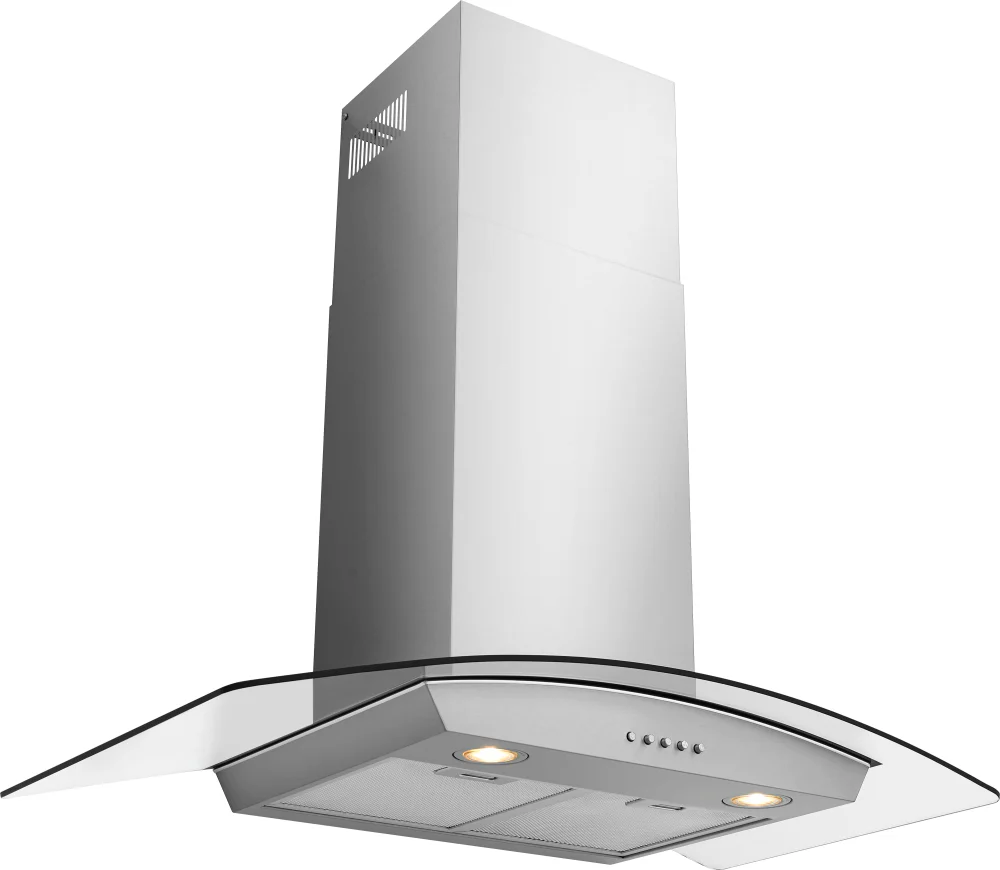 Frigidaire Stainless Steel 36" Glass Canopy Hood - FHWC3670LS - Image 3