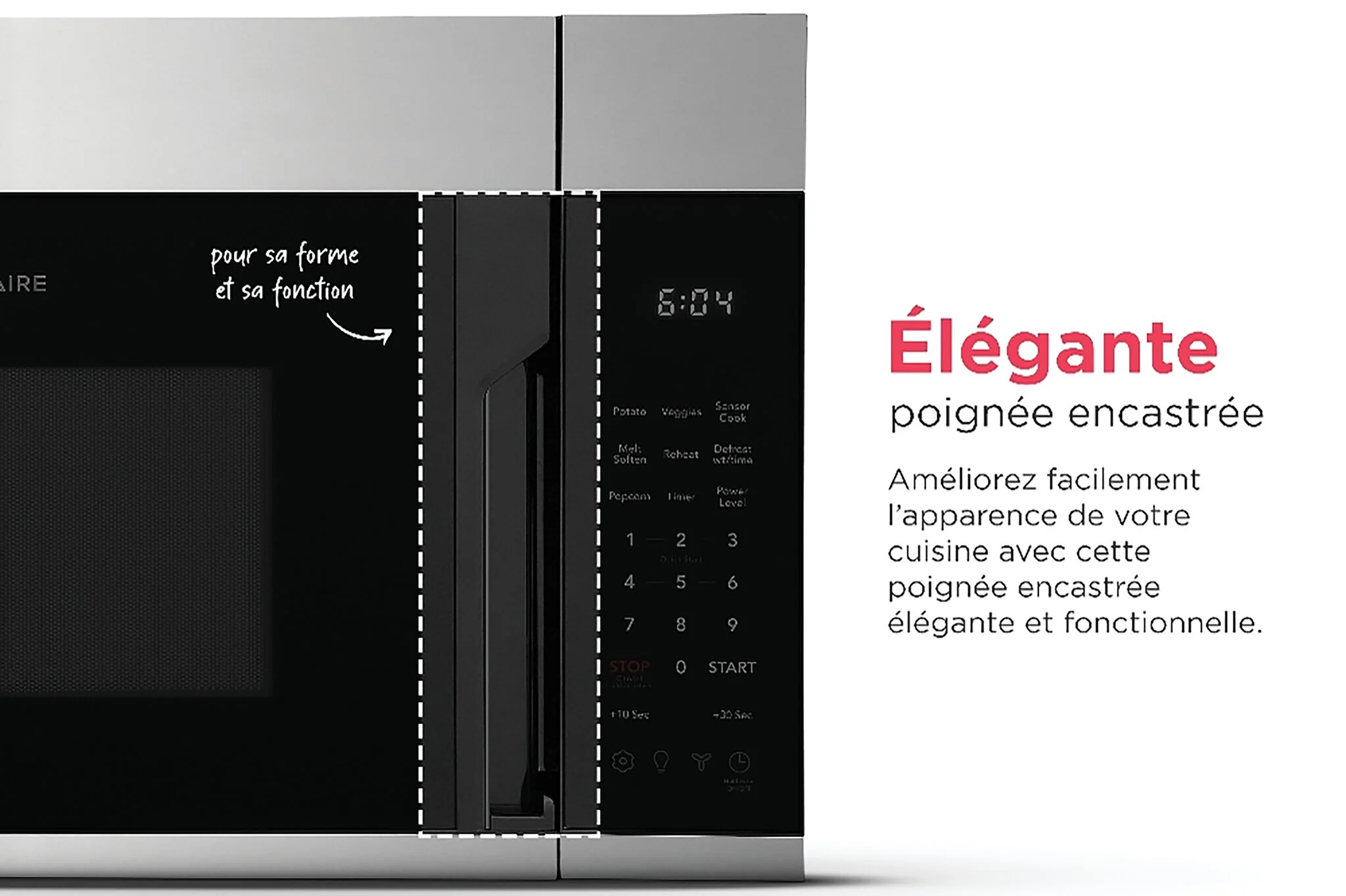 Frigidaire Stainless Steel Over-The-Range Microwave (1.8 Cu. Ft.) - FMOW1852AS - Image 4