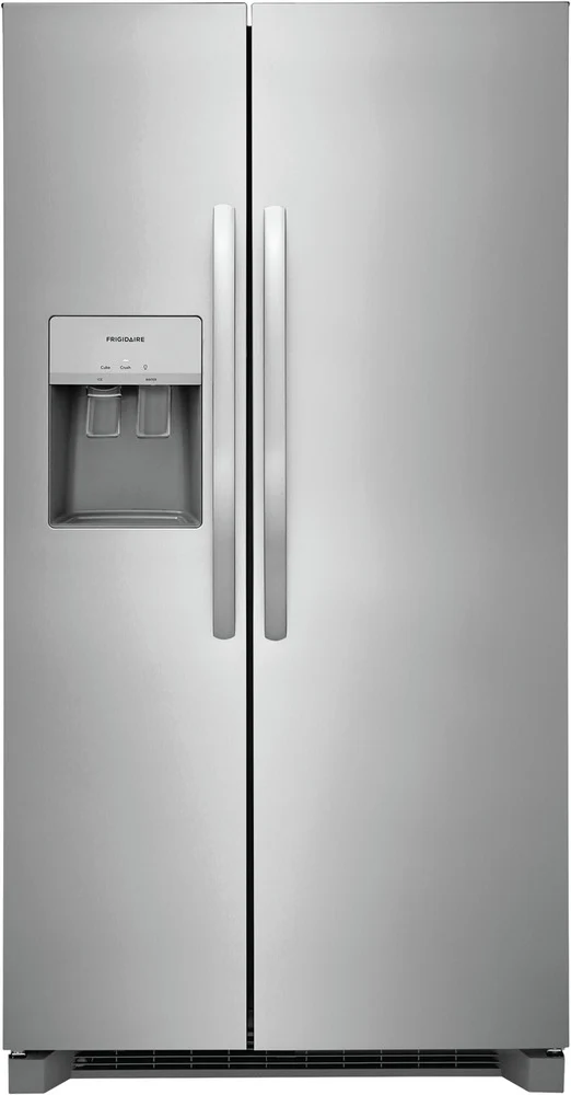 Frigidaire 36.25" 25.6 Cu. Ft. Stainless Steel Side by Side Refrigerator - FRSS2623AS - Image 2
