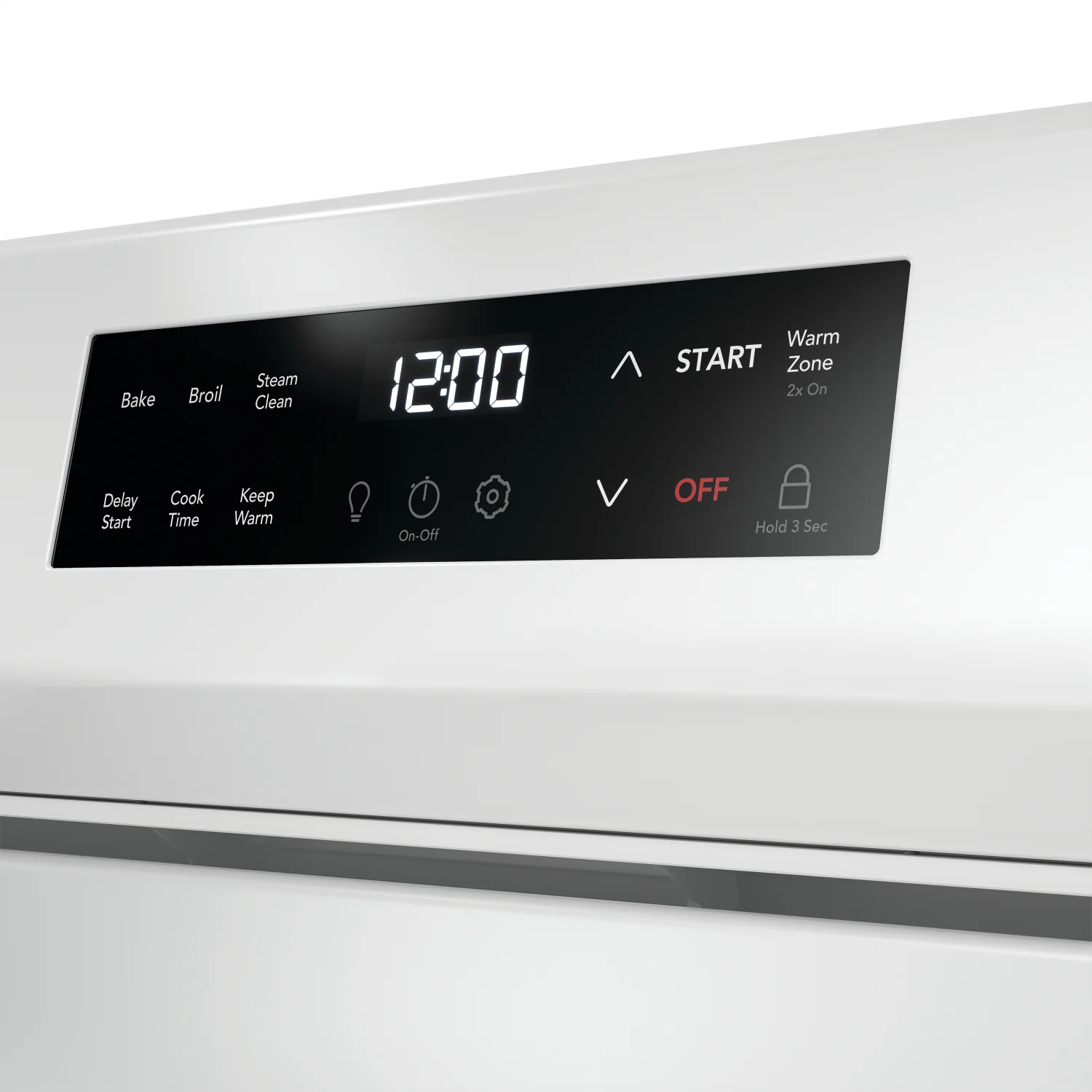 Frigidaire White 30" Electric Range with EvenTemp™ (5.3 Cu.Ft) - FCRE306CAW - Image 6