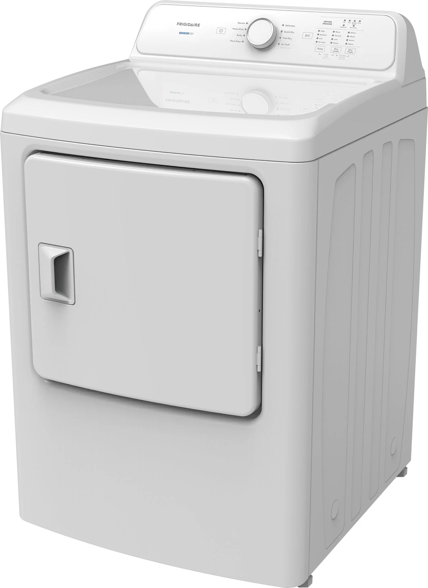 Frigidaire White Electric Dryer (7 Cu. Ft.) - FLVE700CAW - Image 2