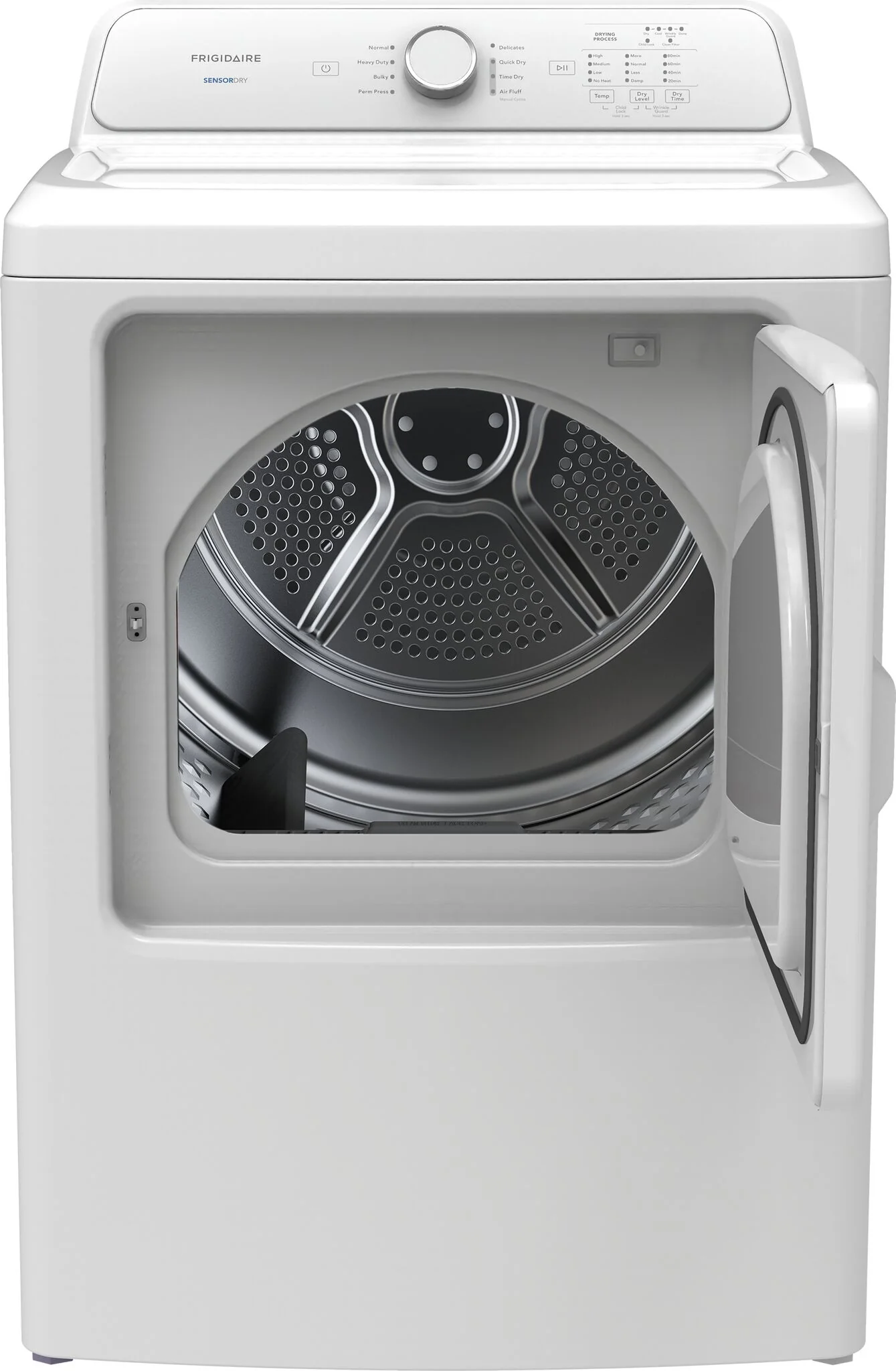 Frigidaire White Electric Dryer (7 Cu. Ft.) - FLVE700CAW - Image 3