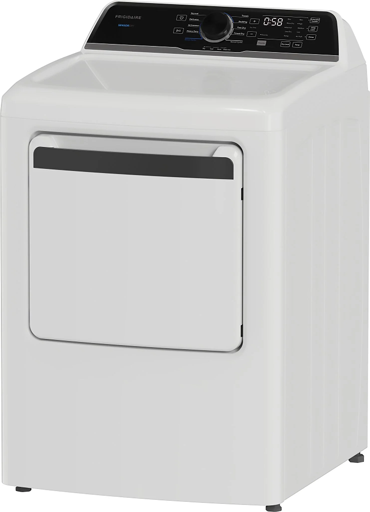 Frigidaire White Electric Dryer (7 Cu. Ft.) - FLVE752CBW - Image 5