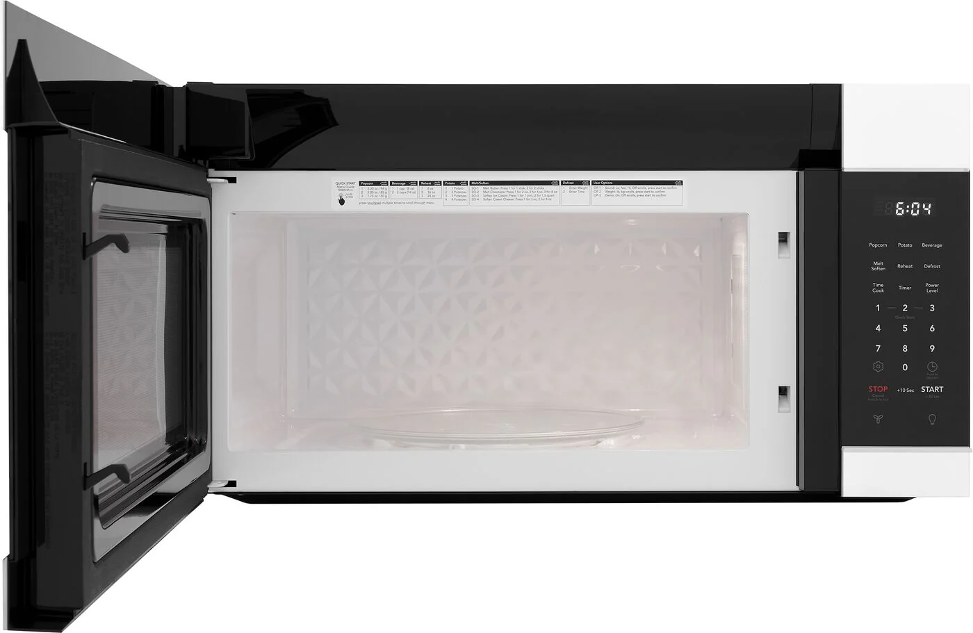 Frigidaire White Over-The-Range Microwave (1.7 Cu. Ft.) - FMOS174CBW - Image 4
