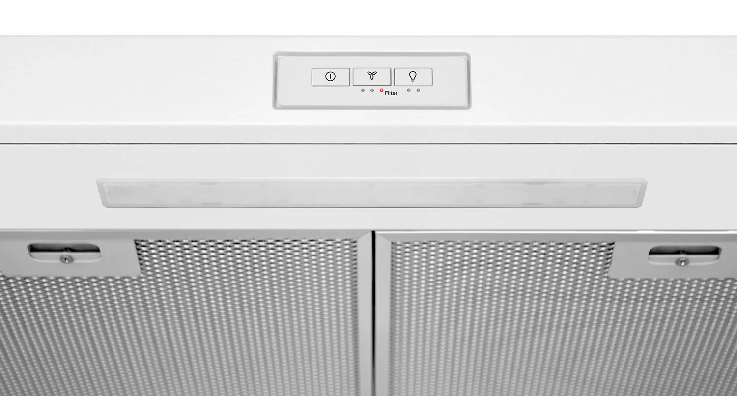 Frigidaire White Undercabinet Ventilation Hood 30" 220 CFM - FCVW3052AW - Image 3