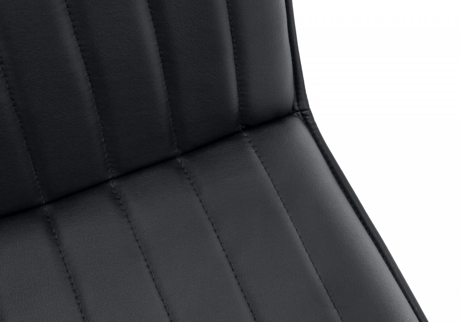 Fulton Dining Chair - Black/Chrome - Set Of Two - Image 12