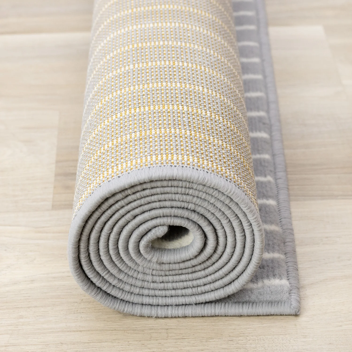 Functional Modern Arches Area Rug - 5' X 8' - Grey/White - Image 13
